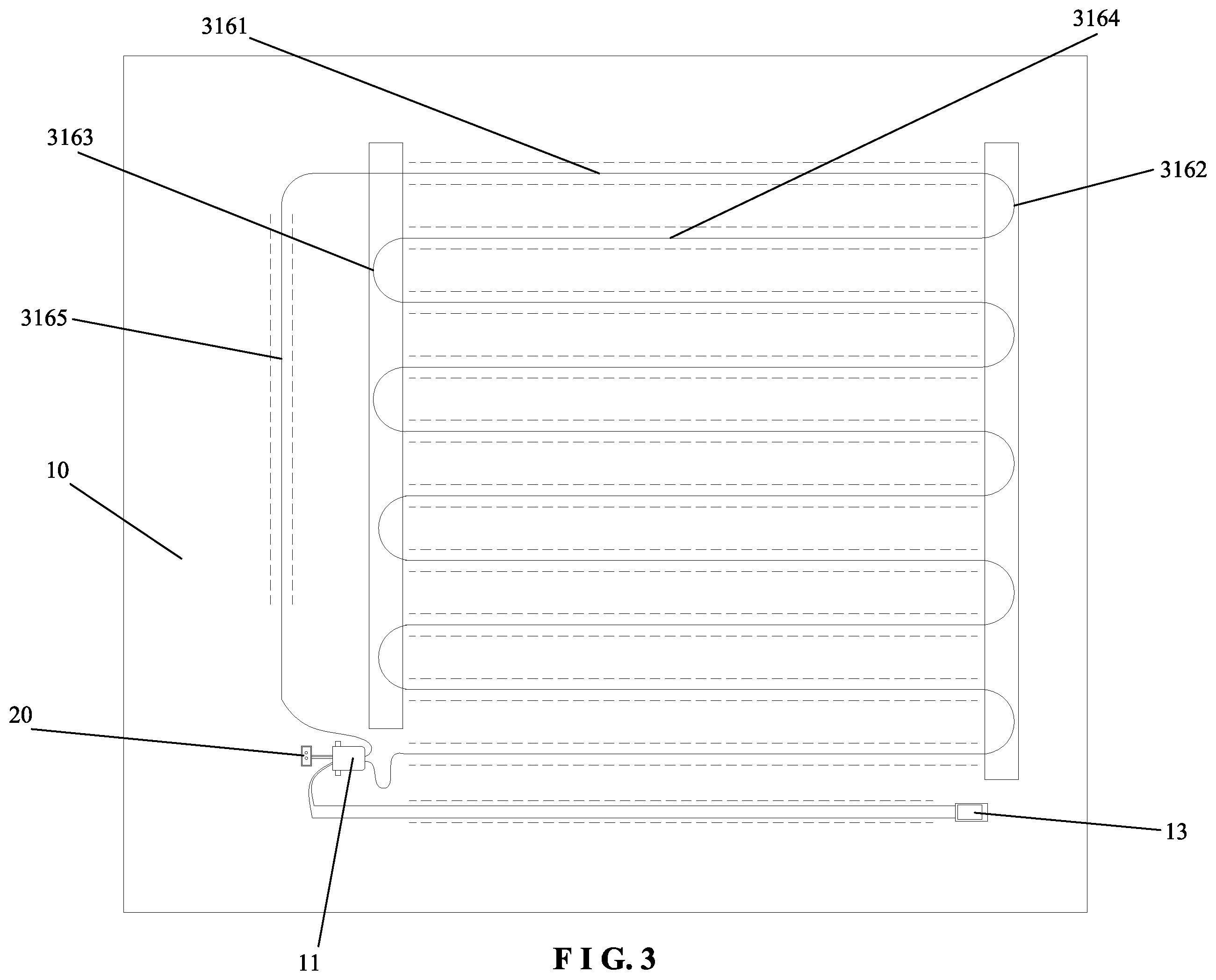 Patent US12562408 Figure 3 – Intelligent-identification quick-charge electric blanket
