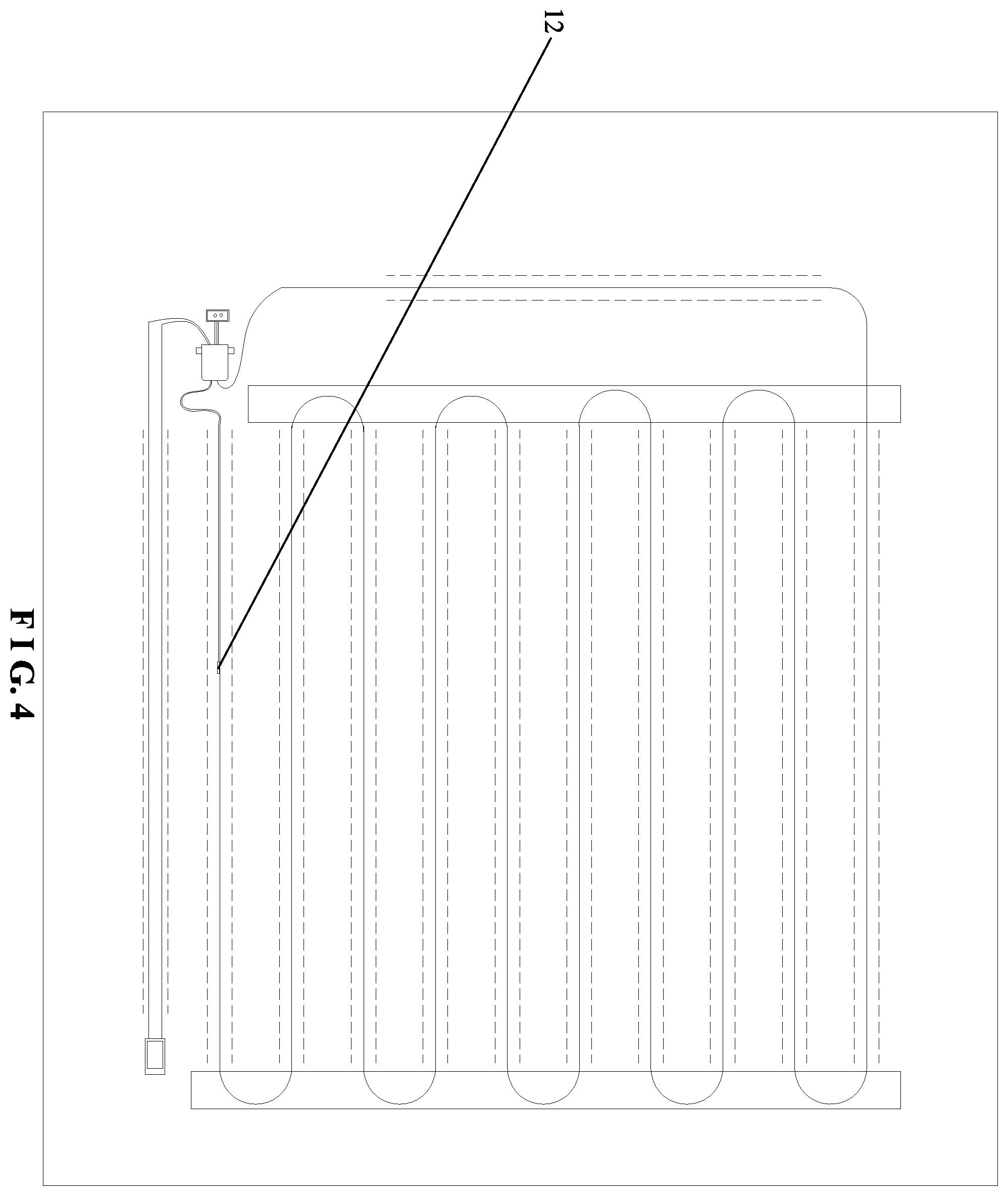 Patent US12562408 Figure 4 – Intelligent-identification quick-charge electric blanket