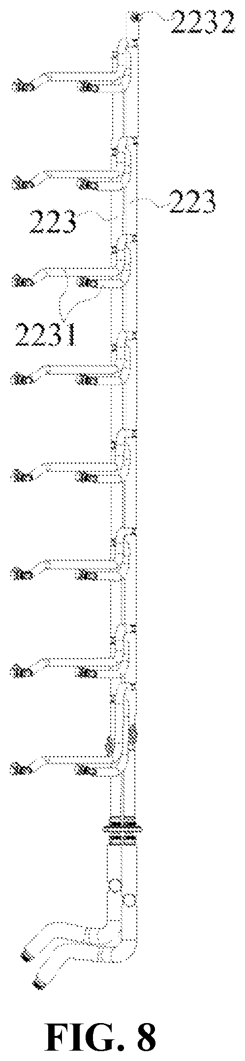 Patent US12562414 Figure 7 – Thermal management system for energy storage device and energy storage device