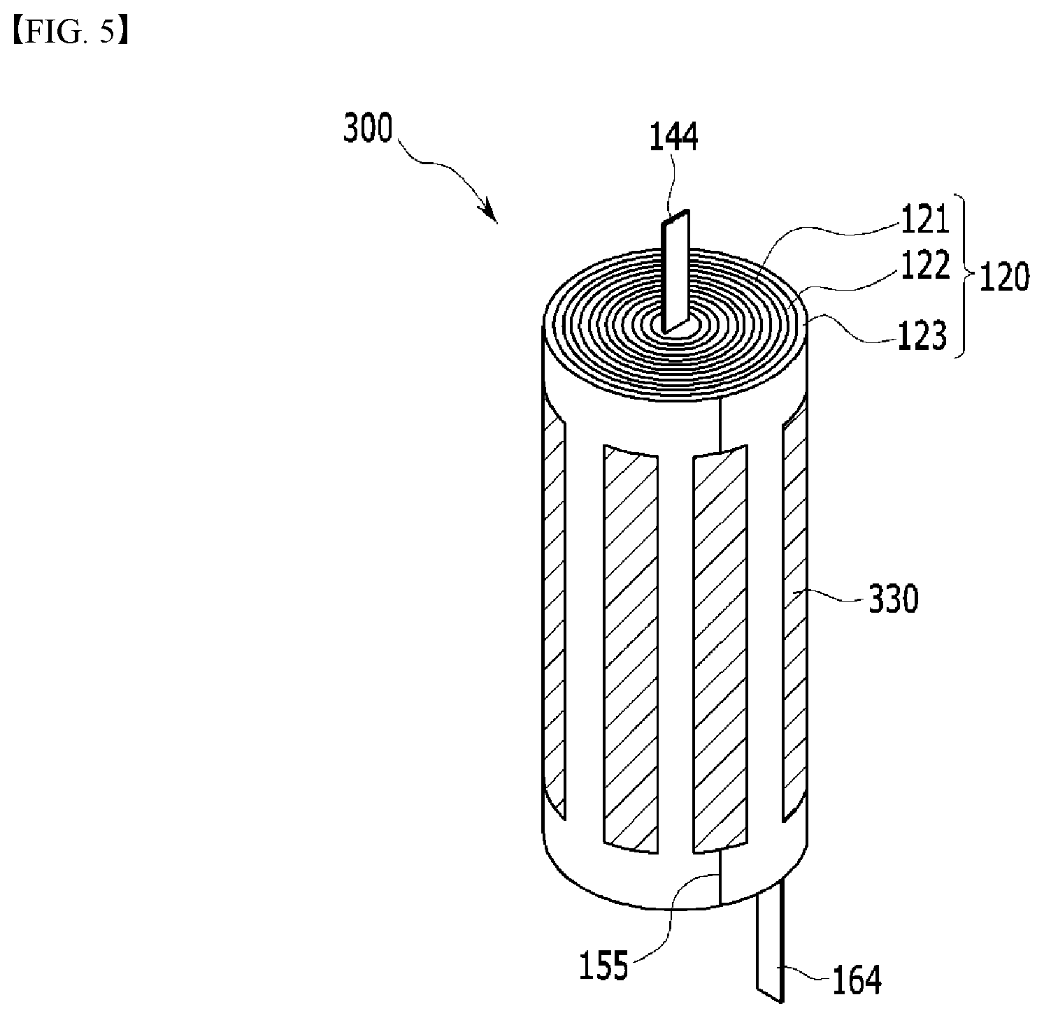 Patent US12562423 Figure 4 – Secondary battery and battery pack including the same