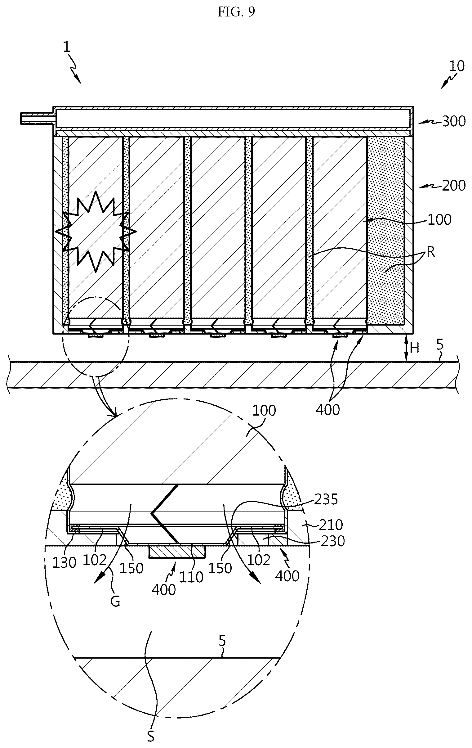Patent US12562426 Figure 9 – Battery pack and vehicle including same