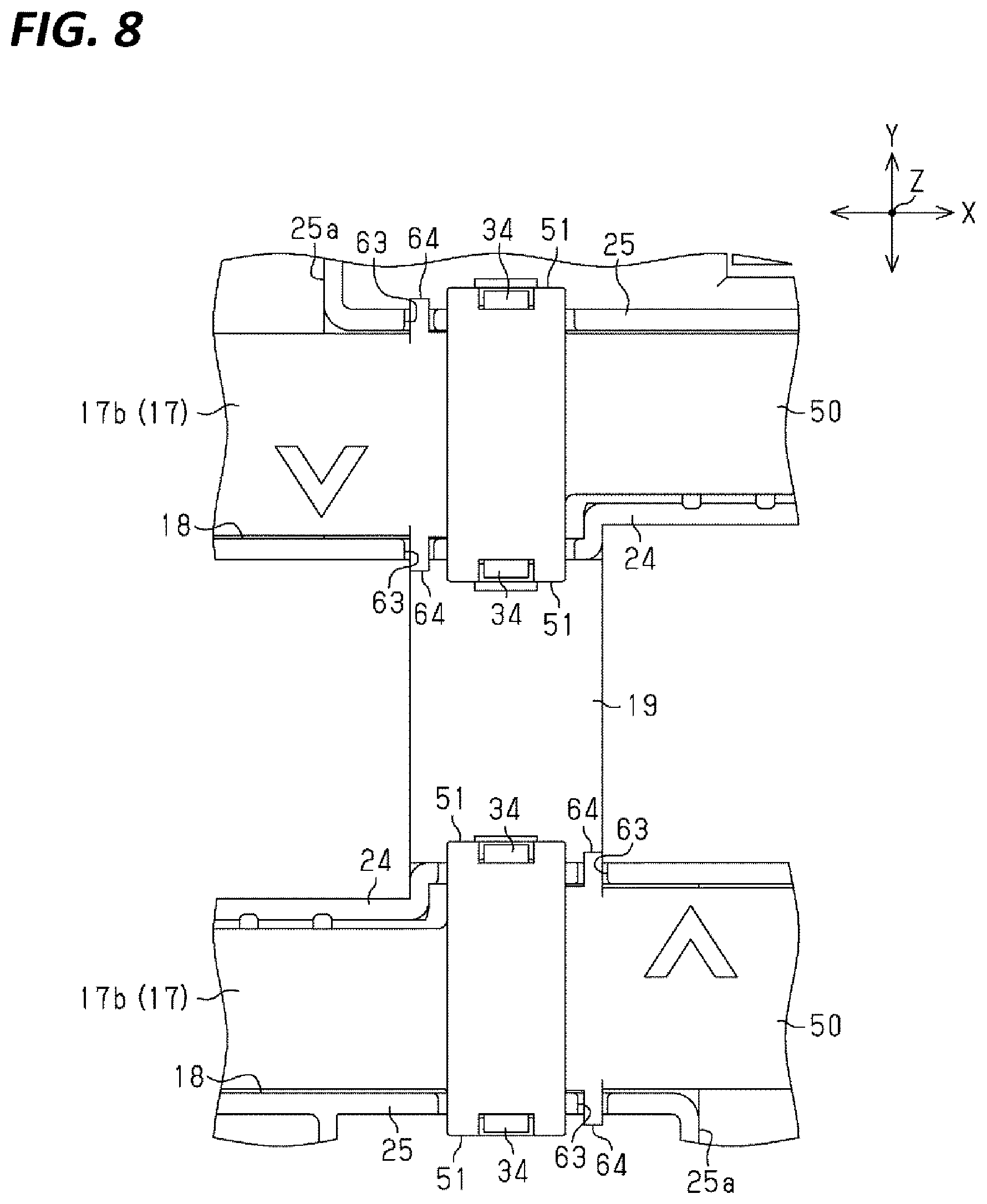 Patent US12562427 Figure 5 – Battery wiring module