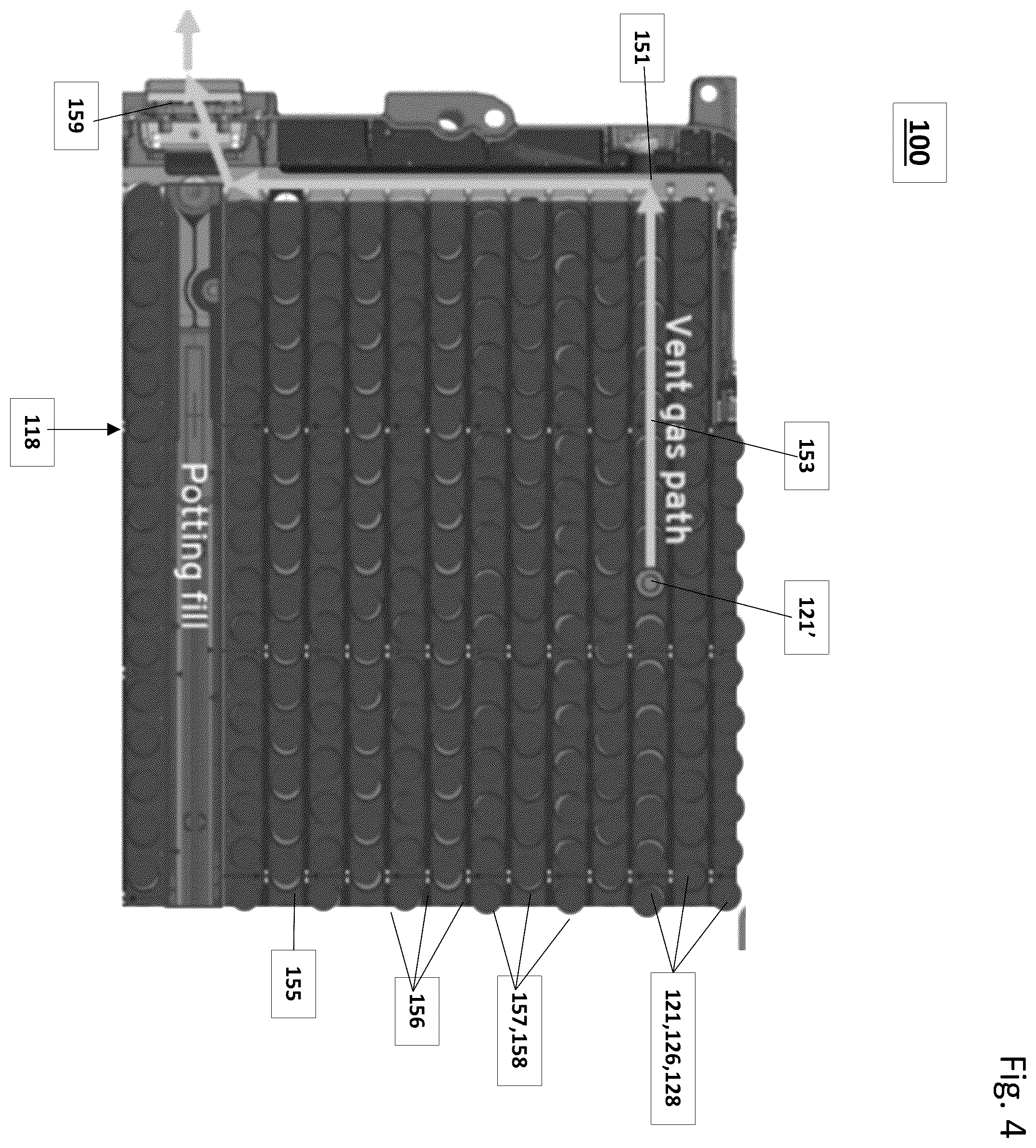 Patent US12562428 Figure 4 – Method and apparatus for a multi-cell rechargeable energy storage device