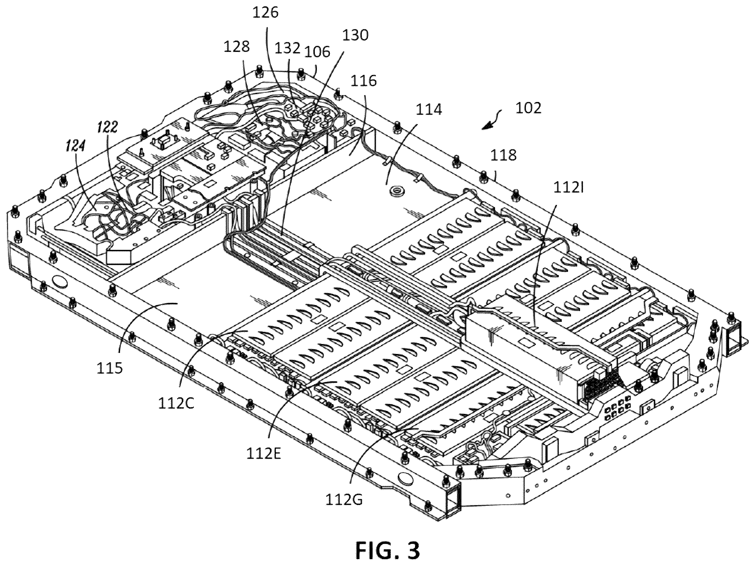 Patent US12562429 Figure 3 – Mechanical vent for battery pack