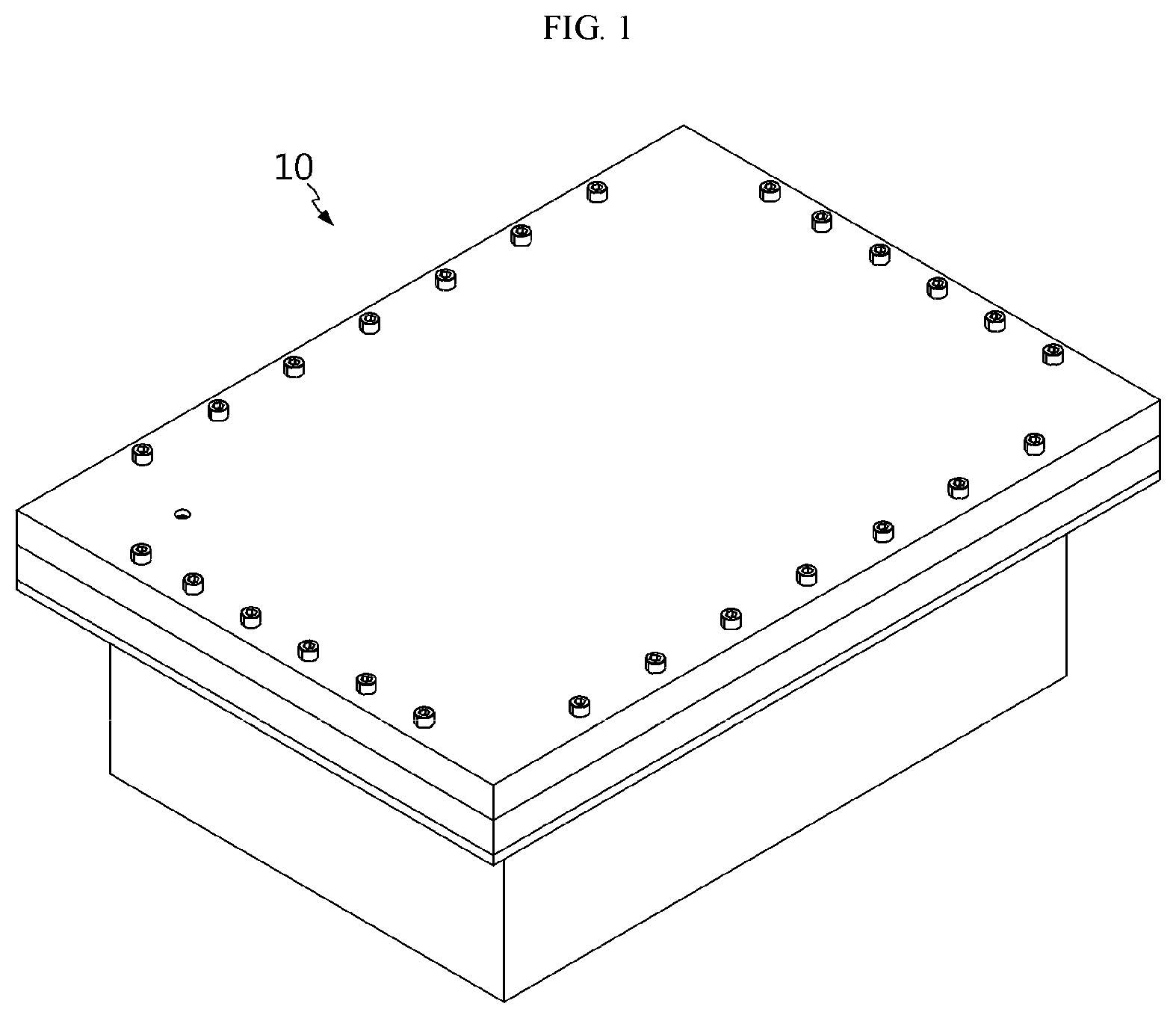 Patent US12562430 Figure 1 – Battery module, and battery pack and automobile including same