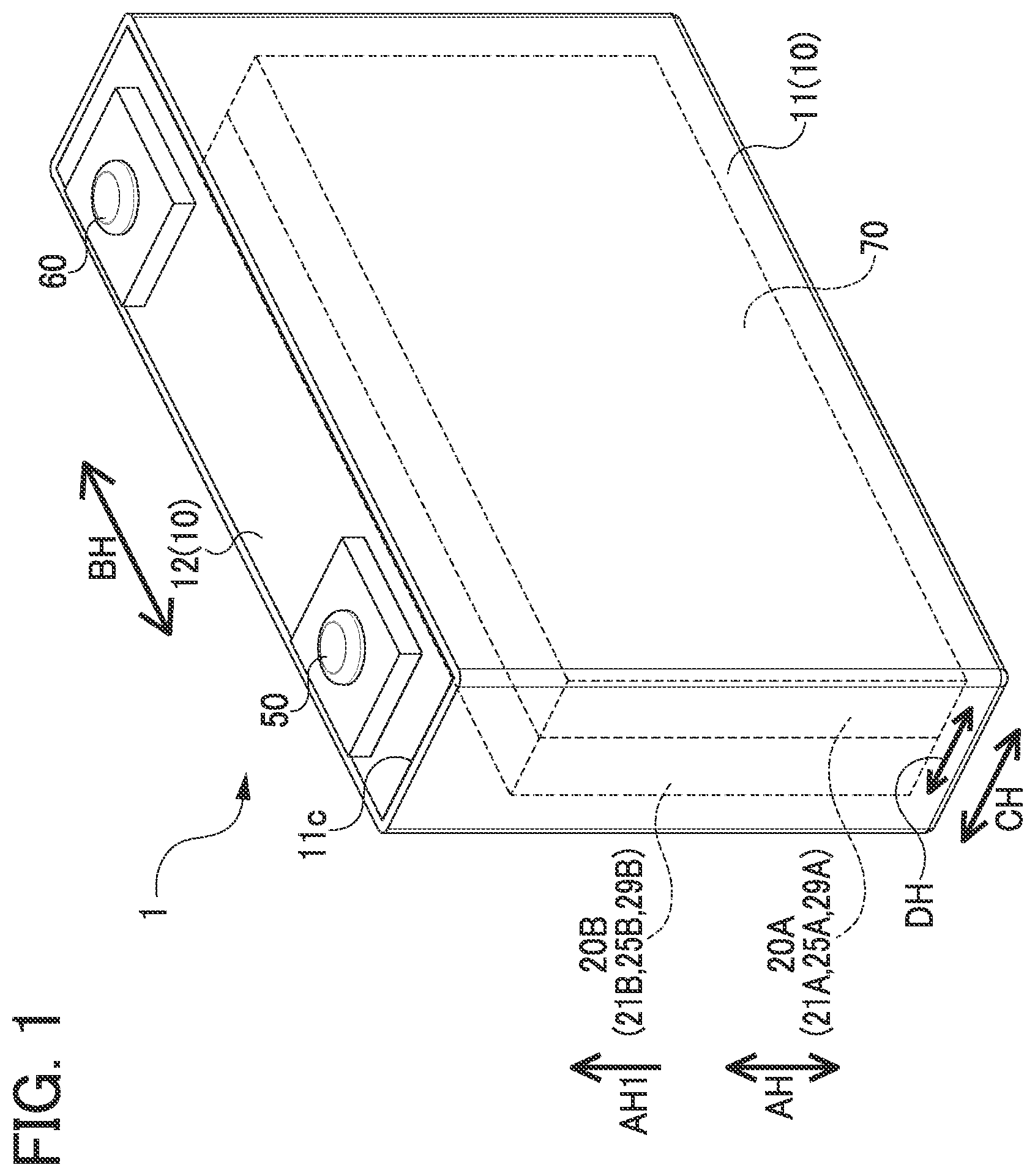 Patent US12562438 Figure 1 – Power storage device