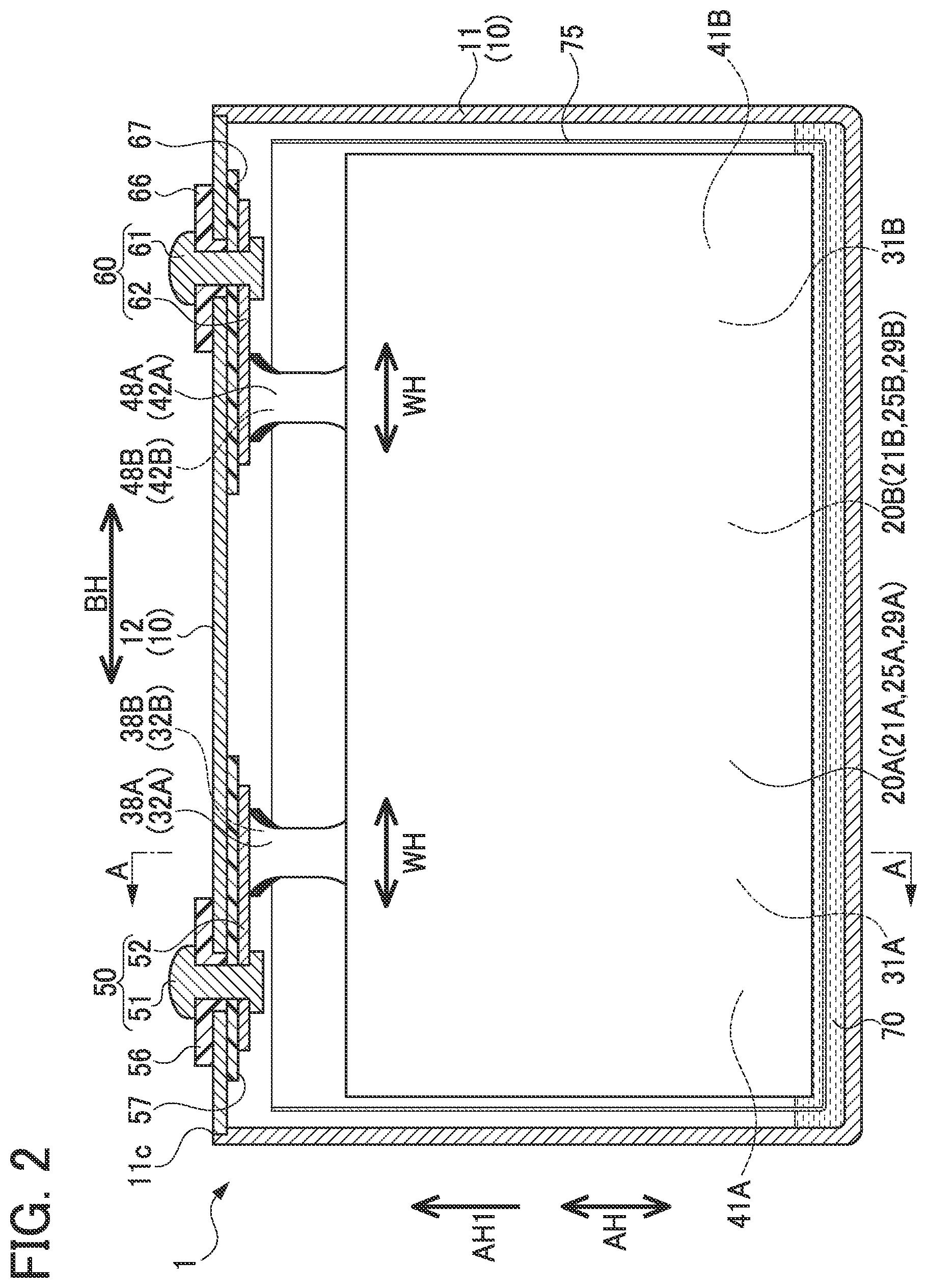 Patent US12562438 Figure 2 – Power storage device