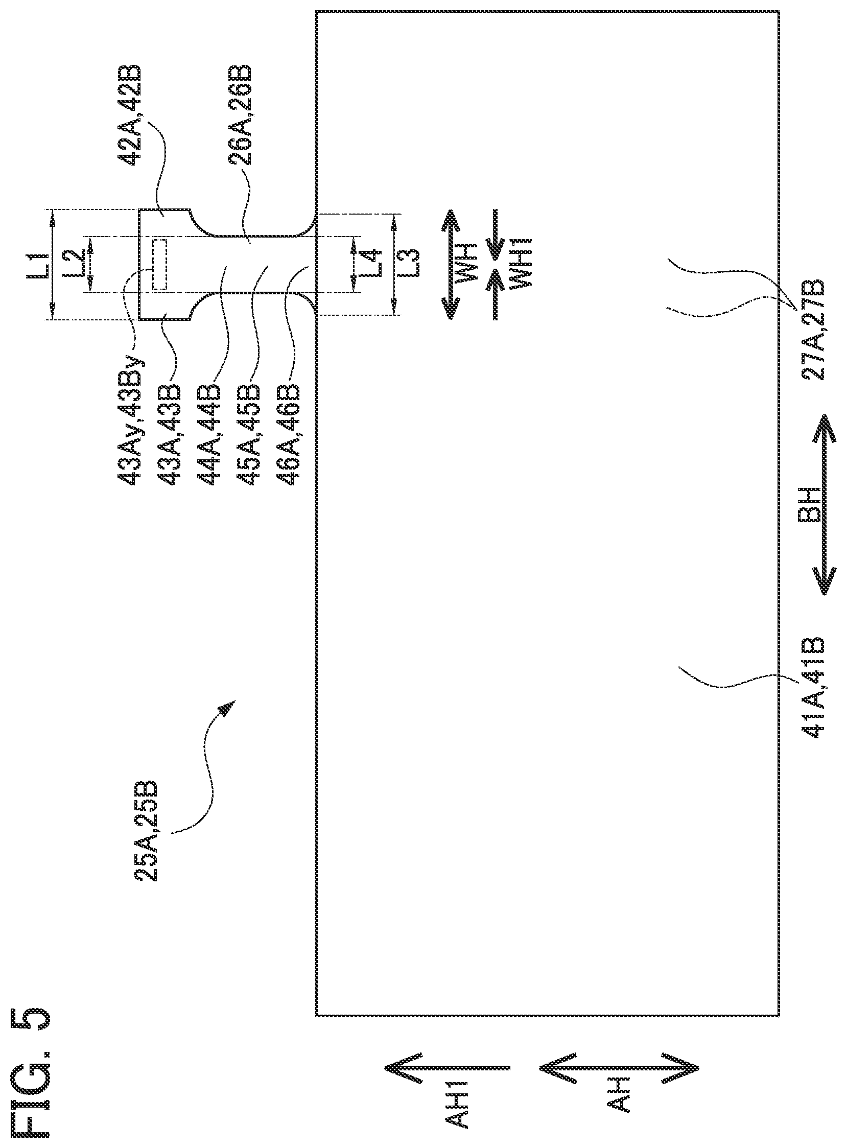Patent US12562438 Figure 5 – Power storage device