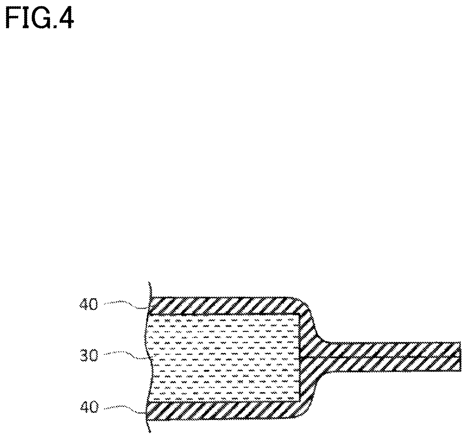 Patent US12562440 Figure 4 – Terminal film for power storage device, and power storage device