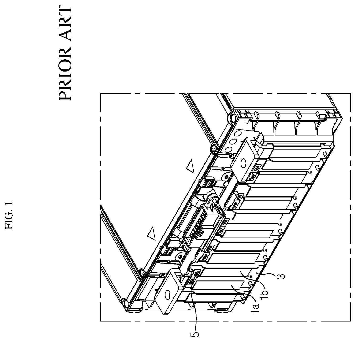 Patent US12562441 Figure 1 – Battery module comprising solder pin for connection to busbar and battery pack including same