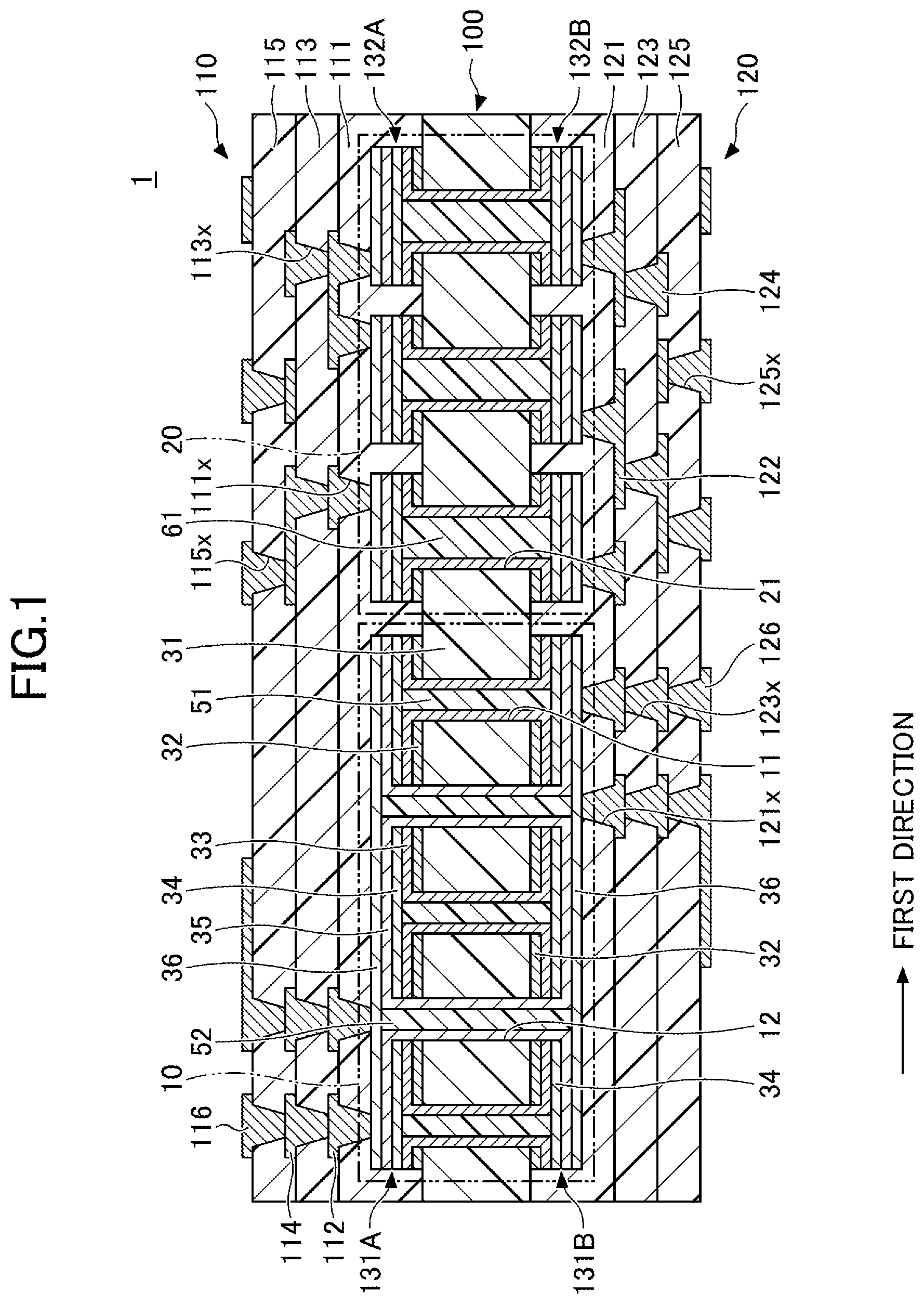 Patent US12562446 Figure 1 – Waveguide substrate and method of making waveguide substrate