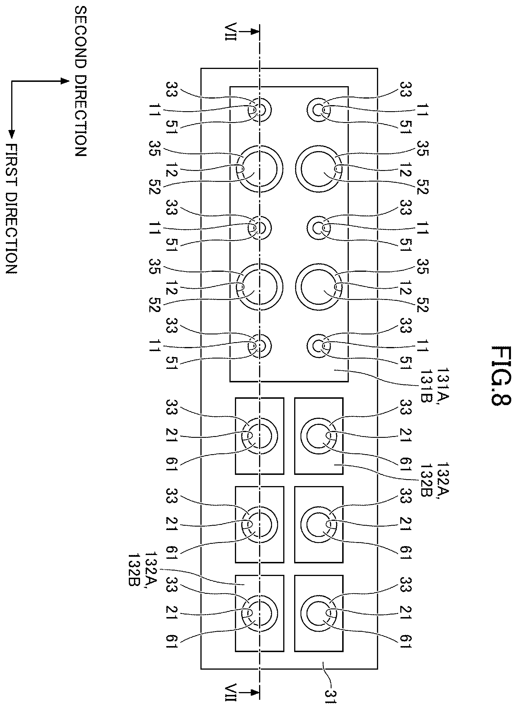 Patent US12562446 Figure 8 – Waveguide substrate and method of making waveguide substrate