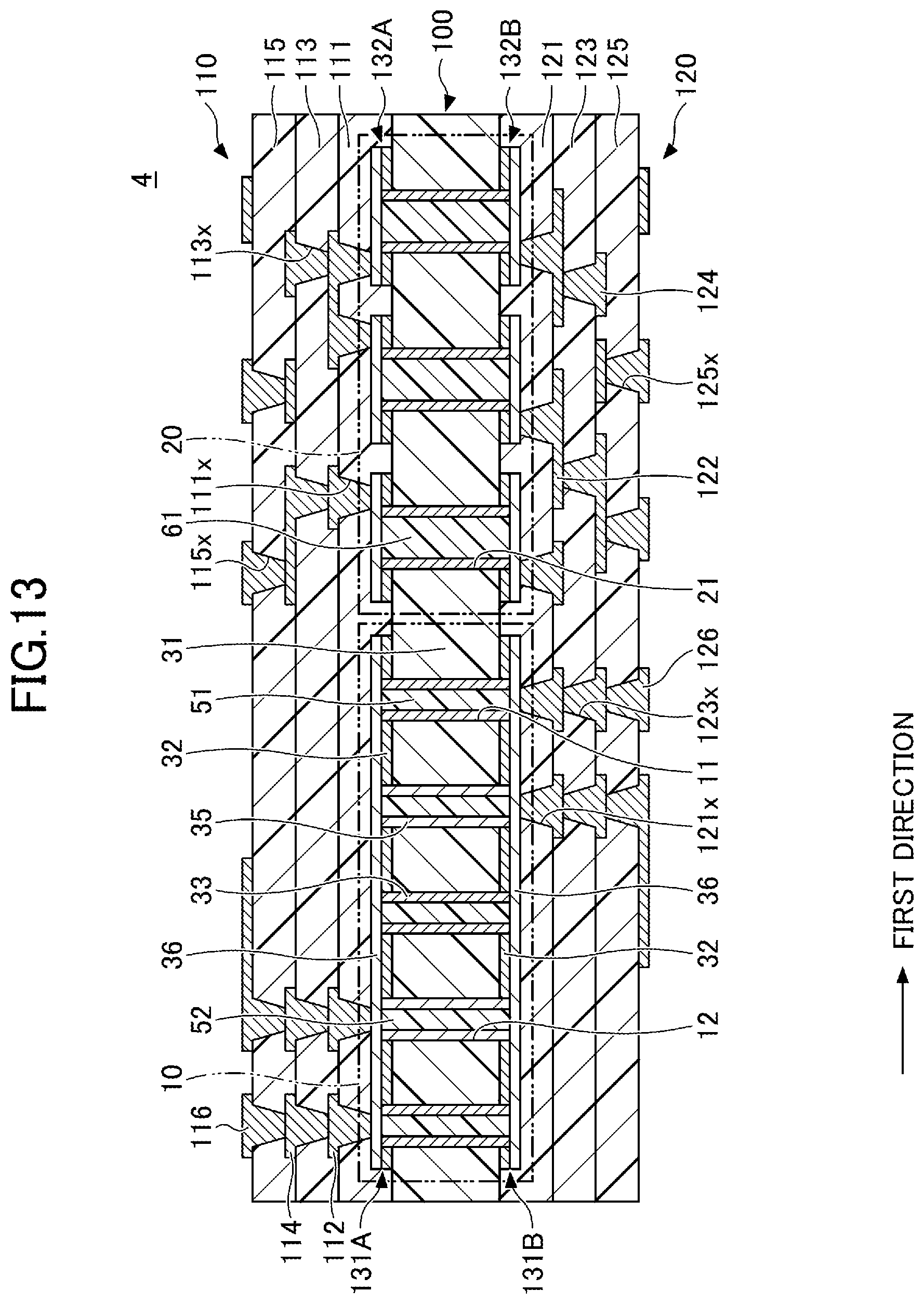 Patent US12562446 Figure 13 – Waveguide substrate and method of making waveguide substrate