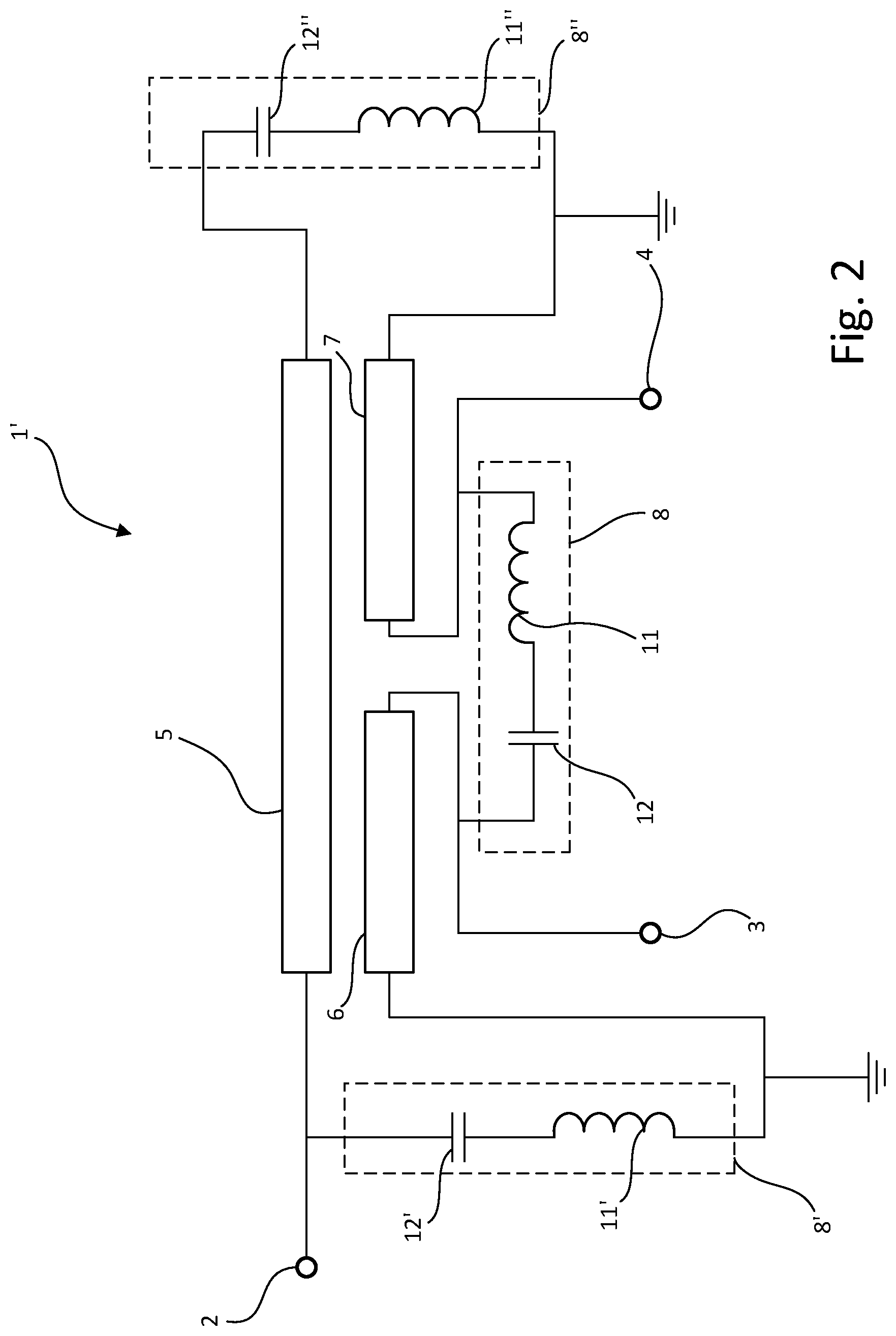 Patent US12562447 Figure 2 – Compact balun with out-of-band spurious suppression