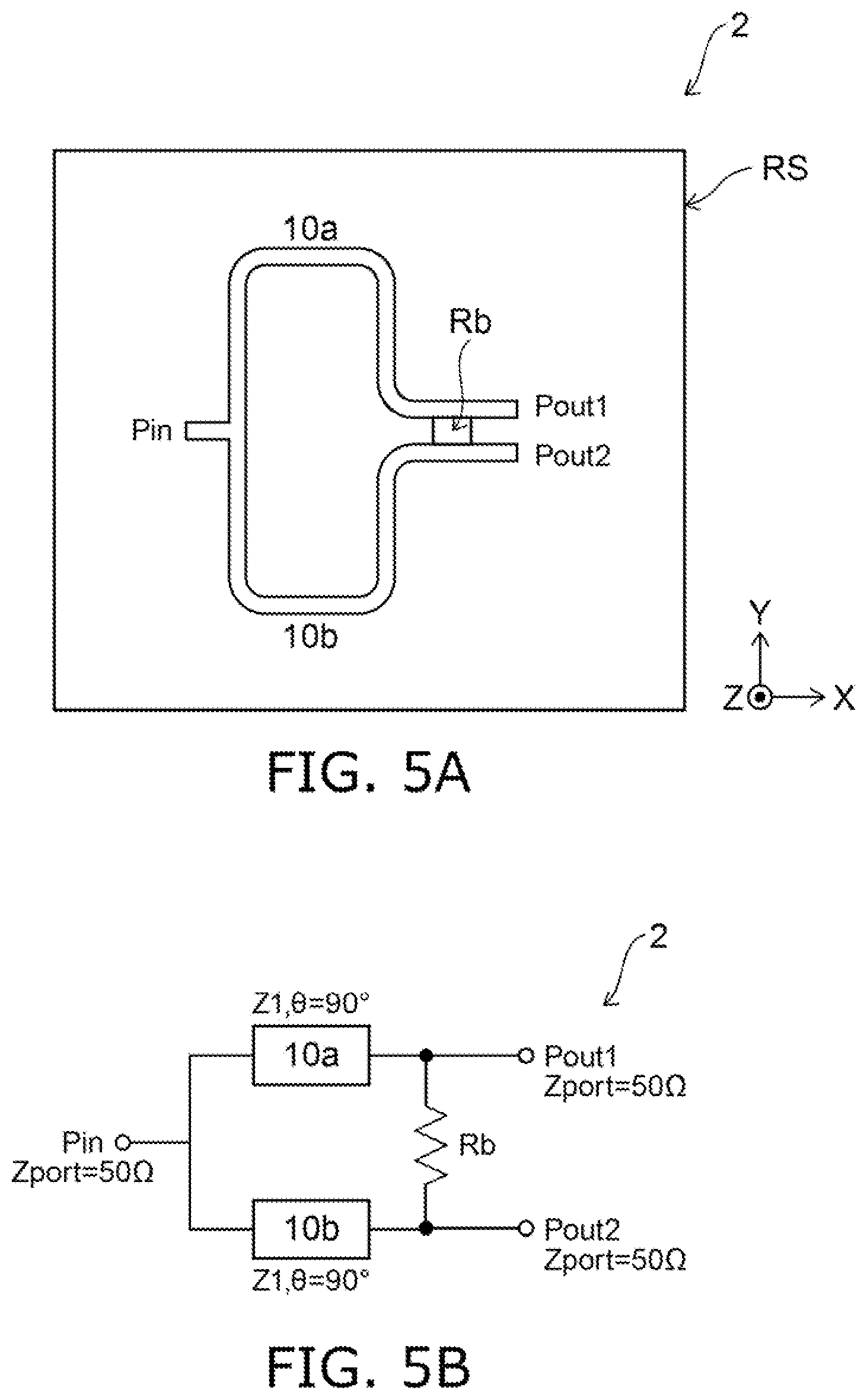 Patent US12562448 Figure 4 – High frequency power divider