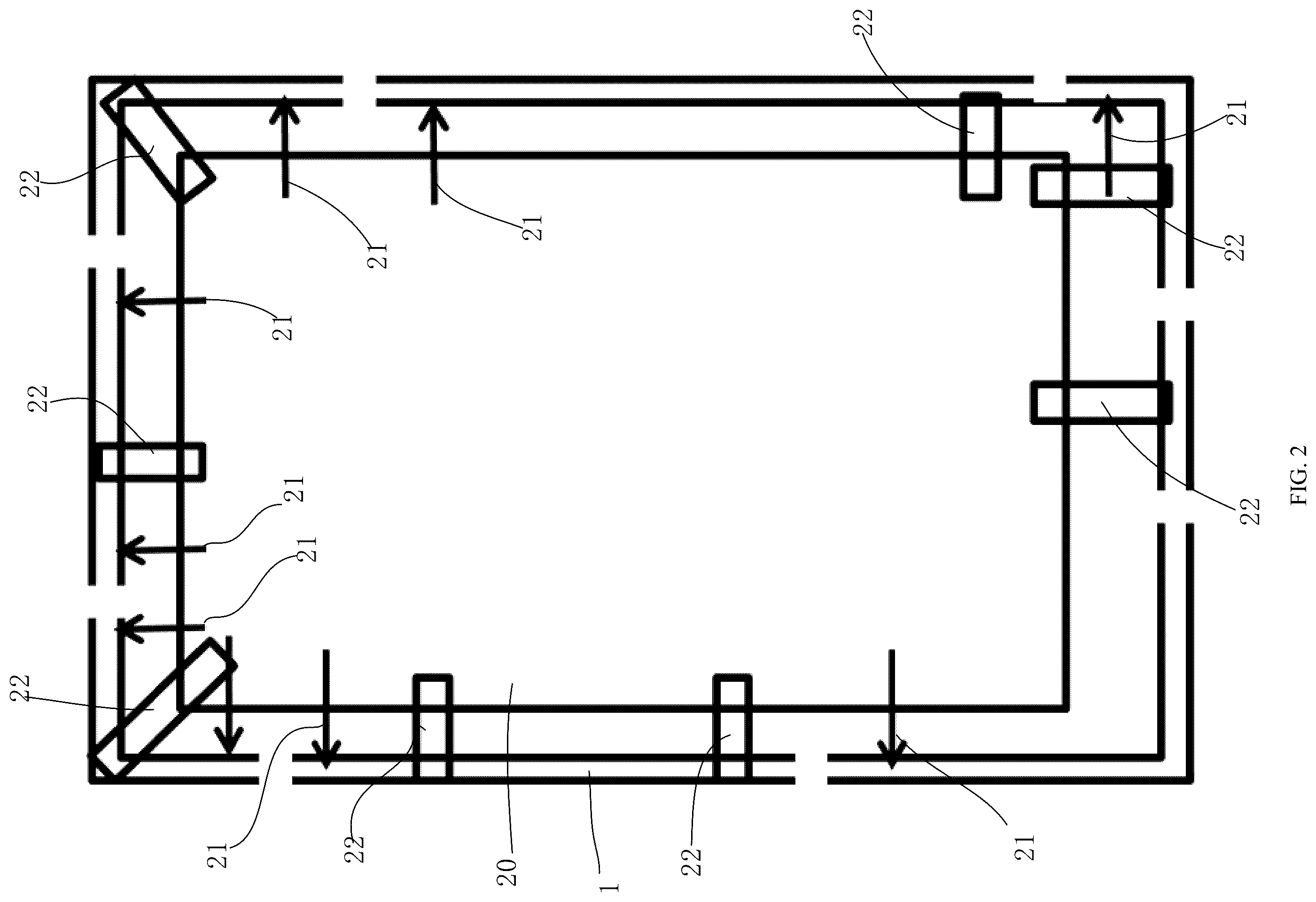 Patent US12562456 Figure 2 – Electronic device