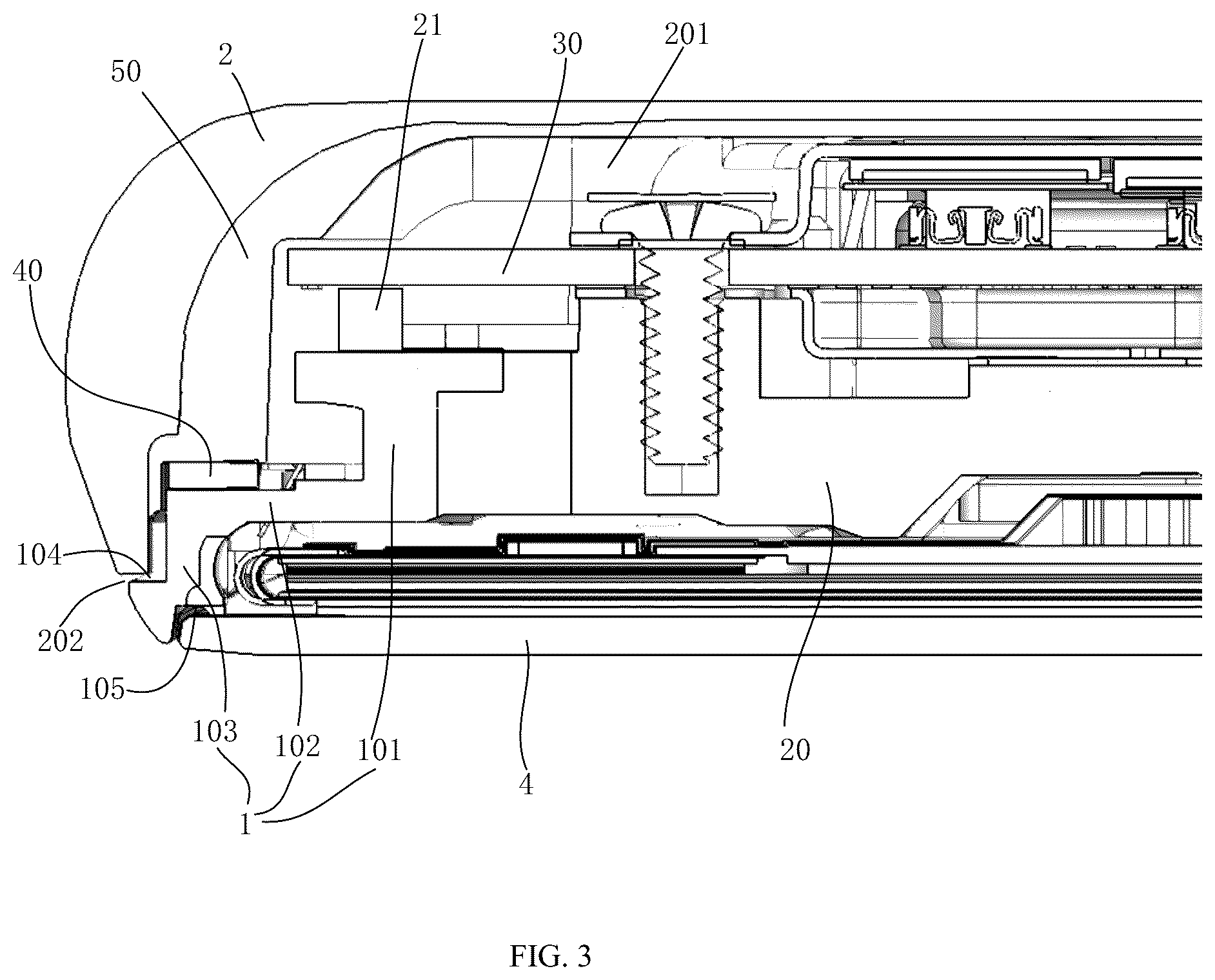 Patent US12562456 Figure 3 – Electronic device