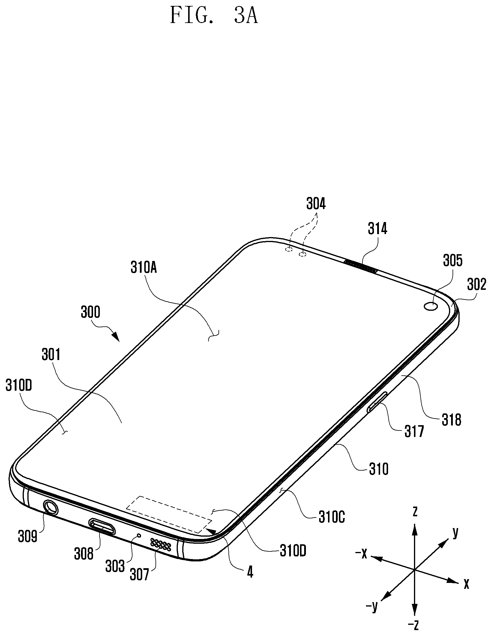 Patent US12562458 Figure 3 – Antenna and electronic device including same