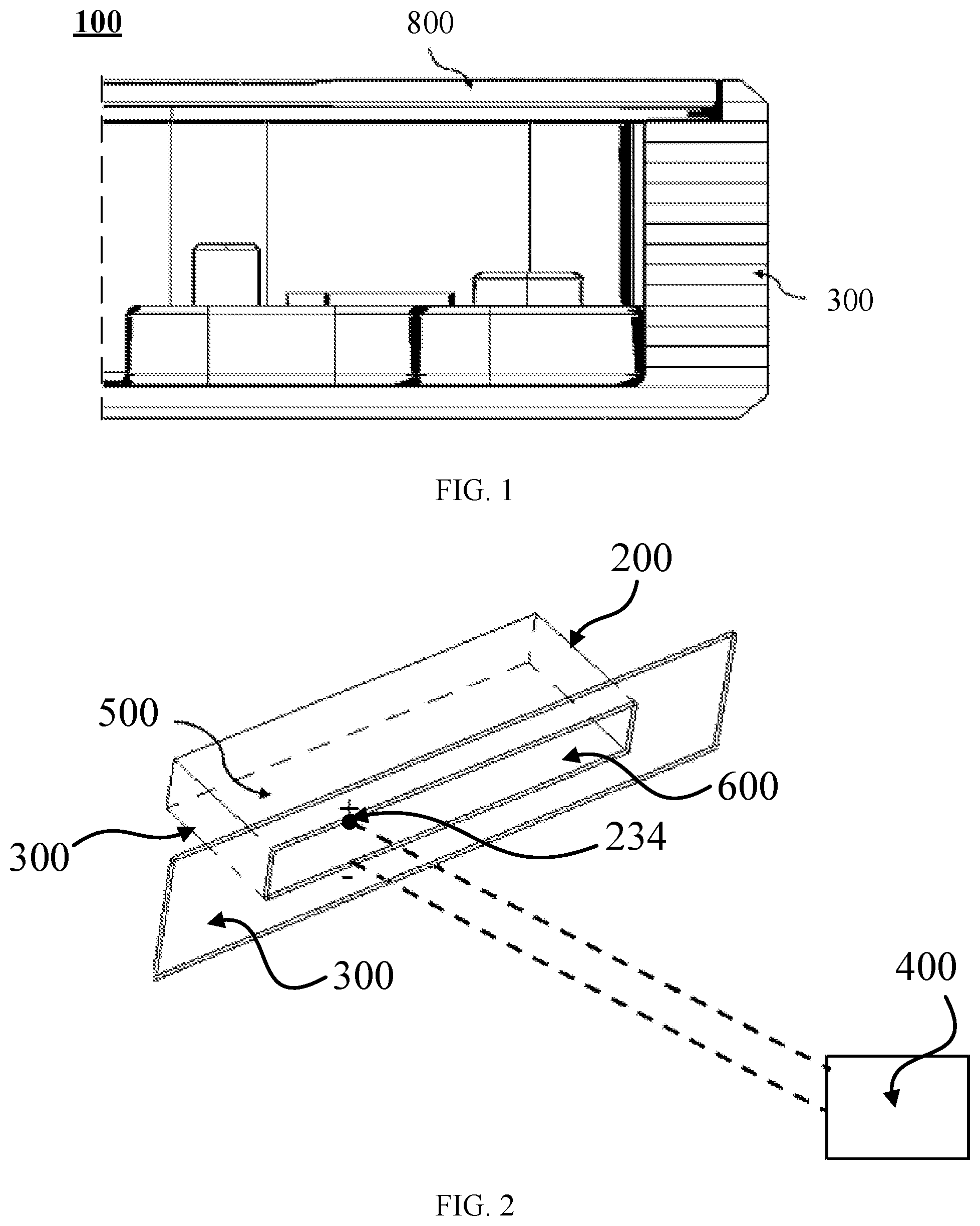 Patent US12562460 Figure 1 – Electronic device