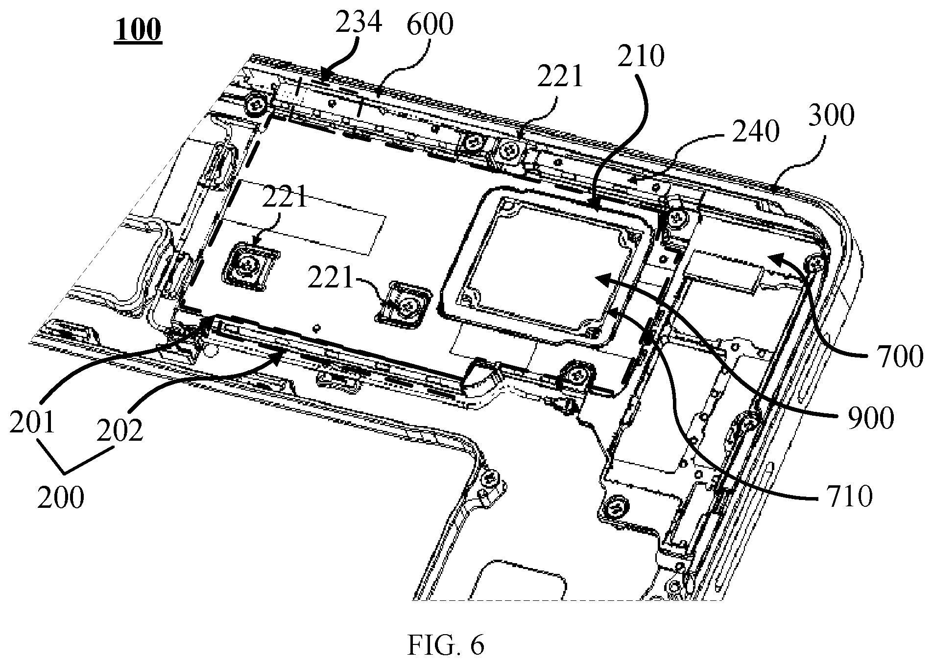 Patent US12562460 Figure 5 – Electronic device