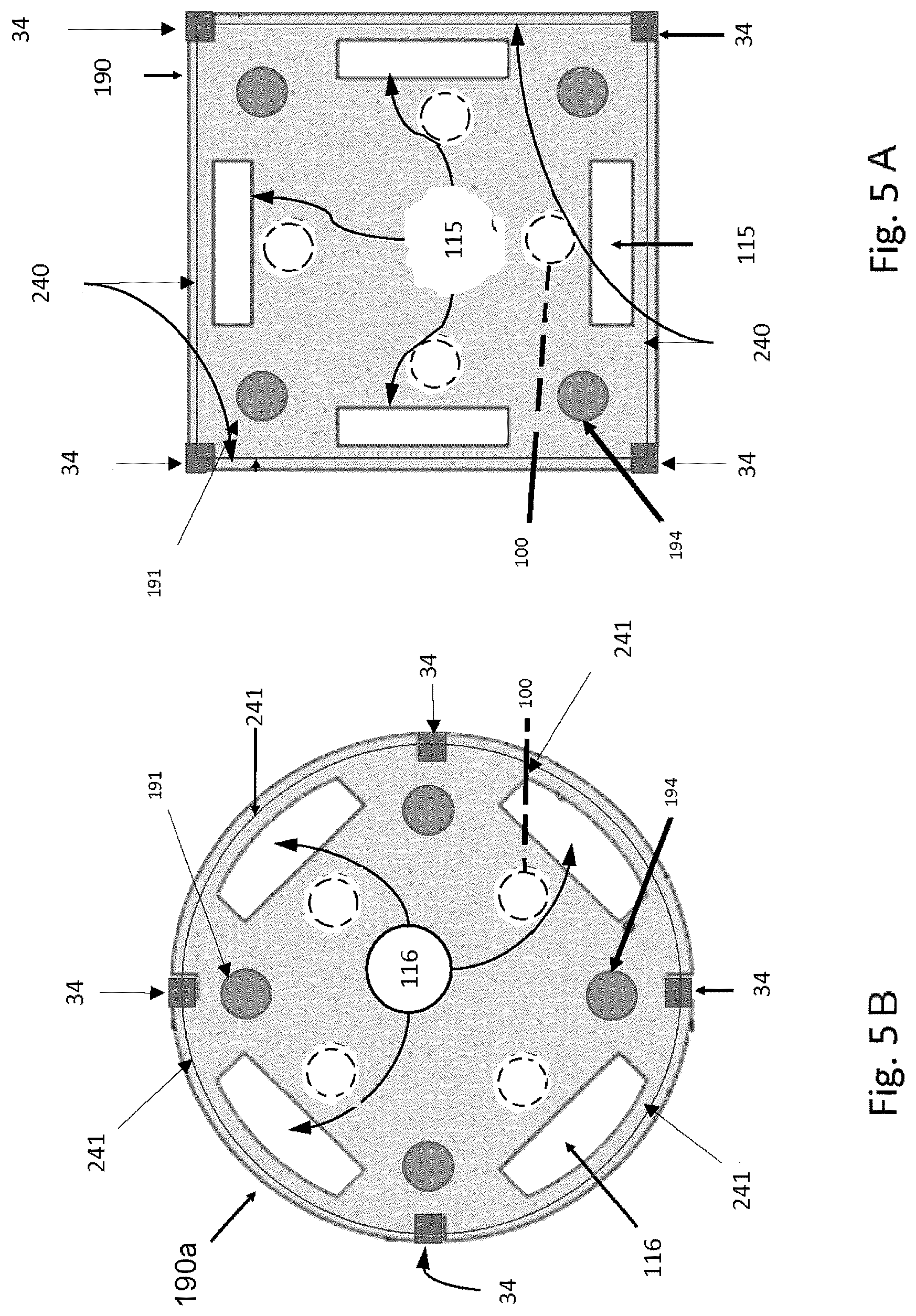 Patent US12562469 Figure 5 – Vertically stacked, integratable, multipurpose platform configurable as wireless base stations