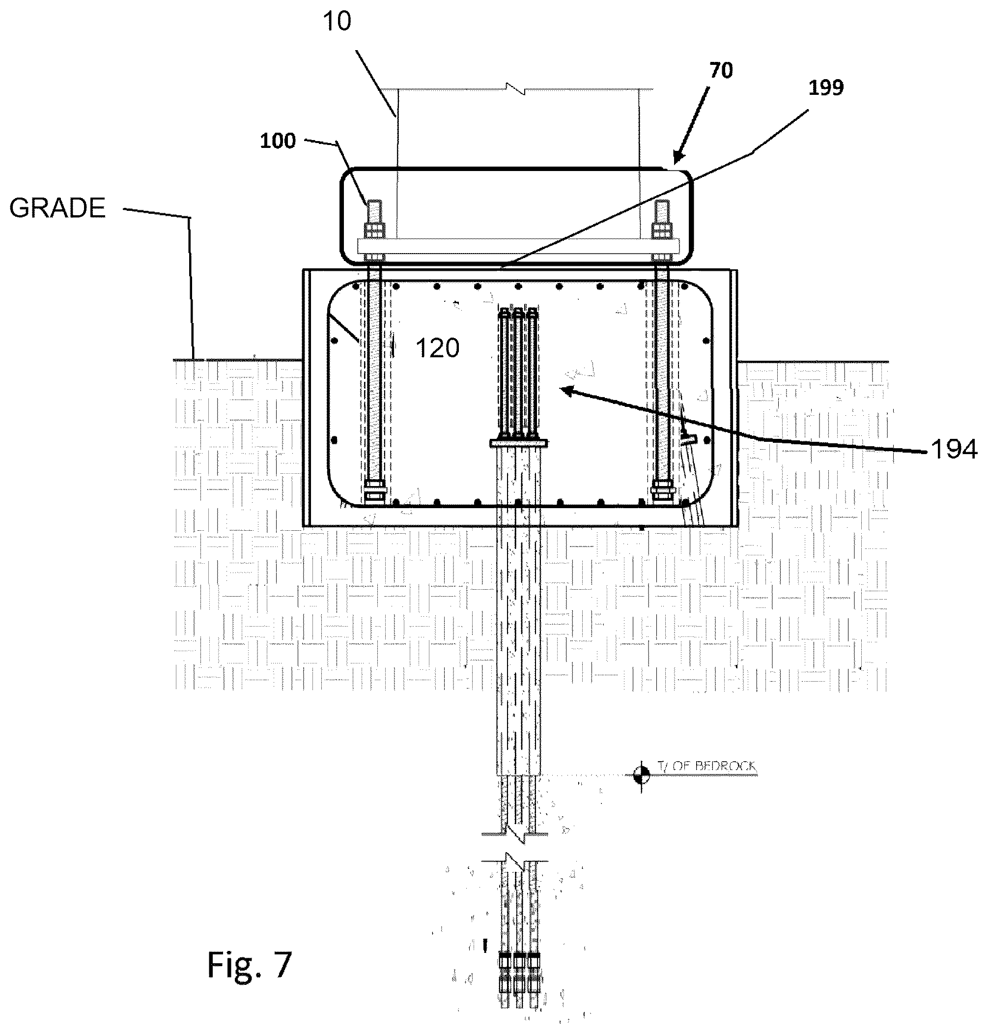 Patent US12562469 Figure 7 – Vertically stacked, integratable, multipurpose platform configurable as wireless base stations