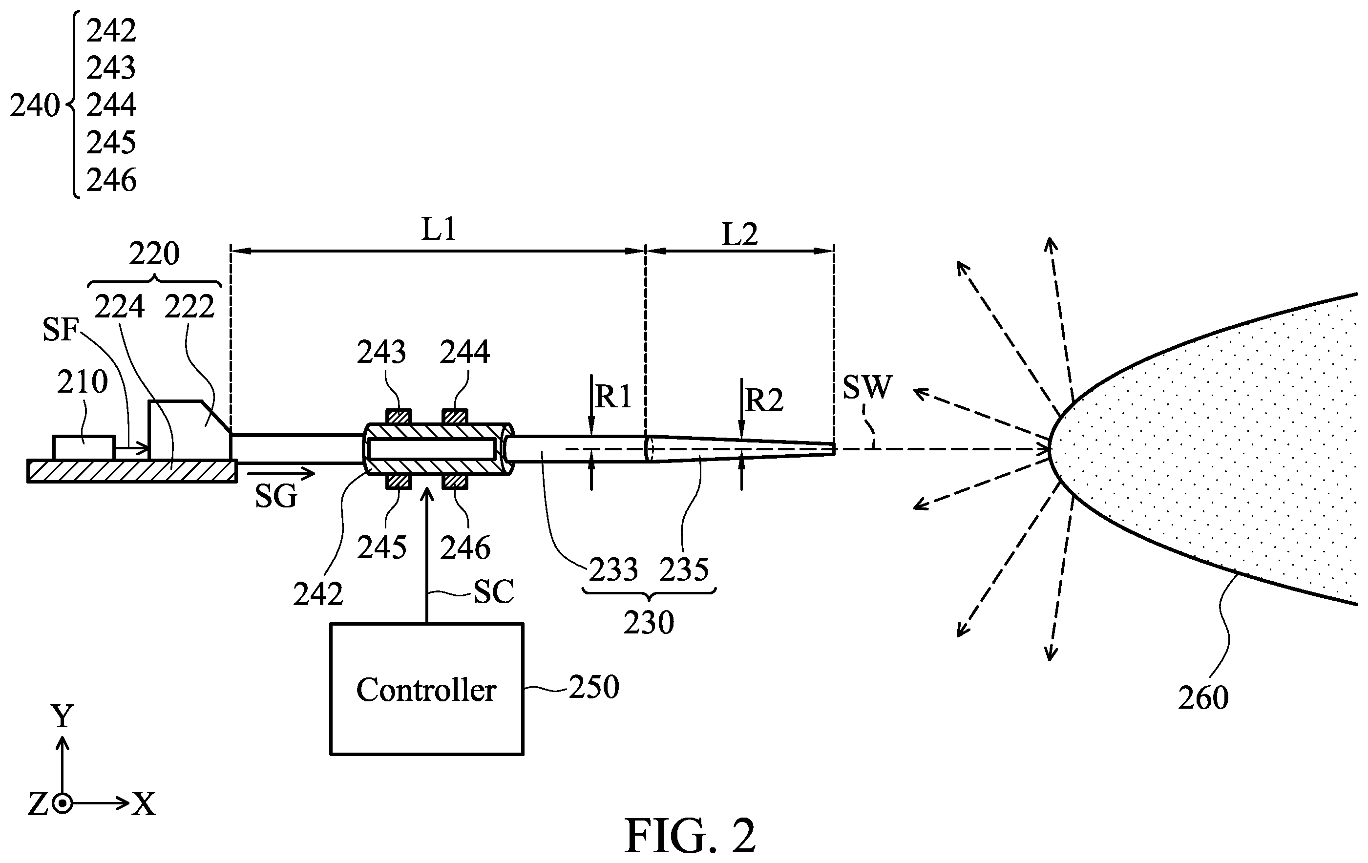 Patent US12562470 Figure 2 – Communication device