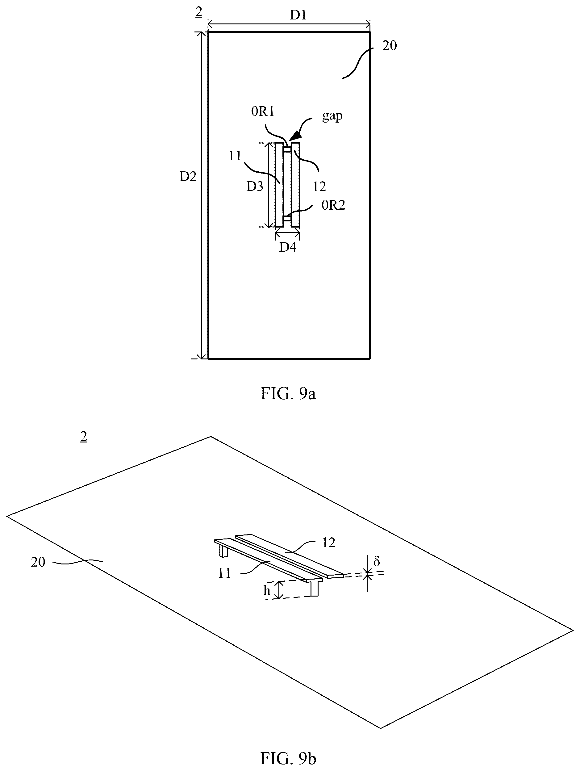 Patent US12562477 Figure 8 – Antenna and electronic device