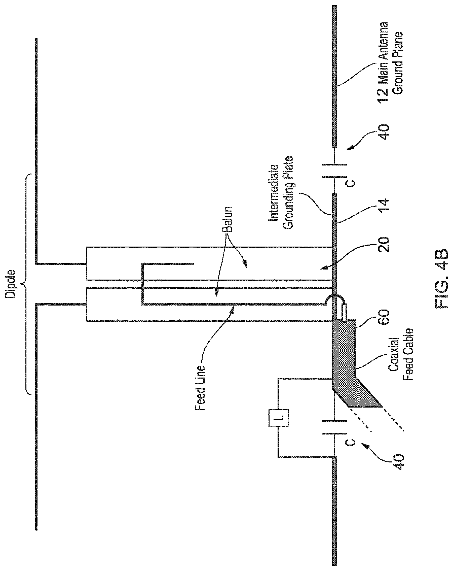 Patent US12562479 Figure 9 – High band antenna elements and a multi-band antenna