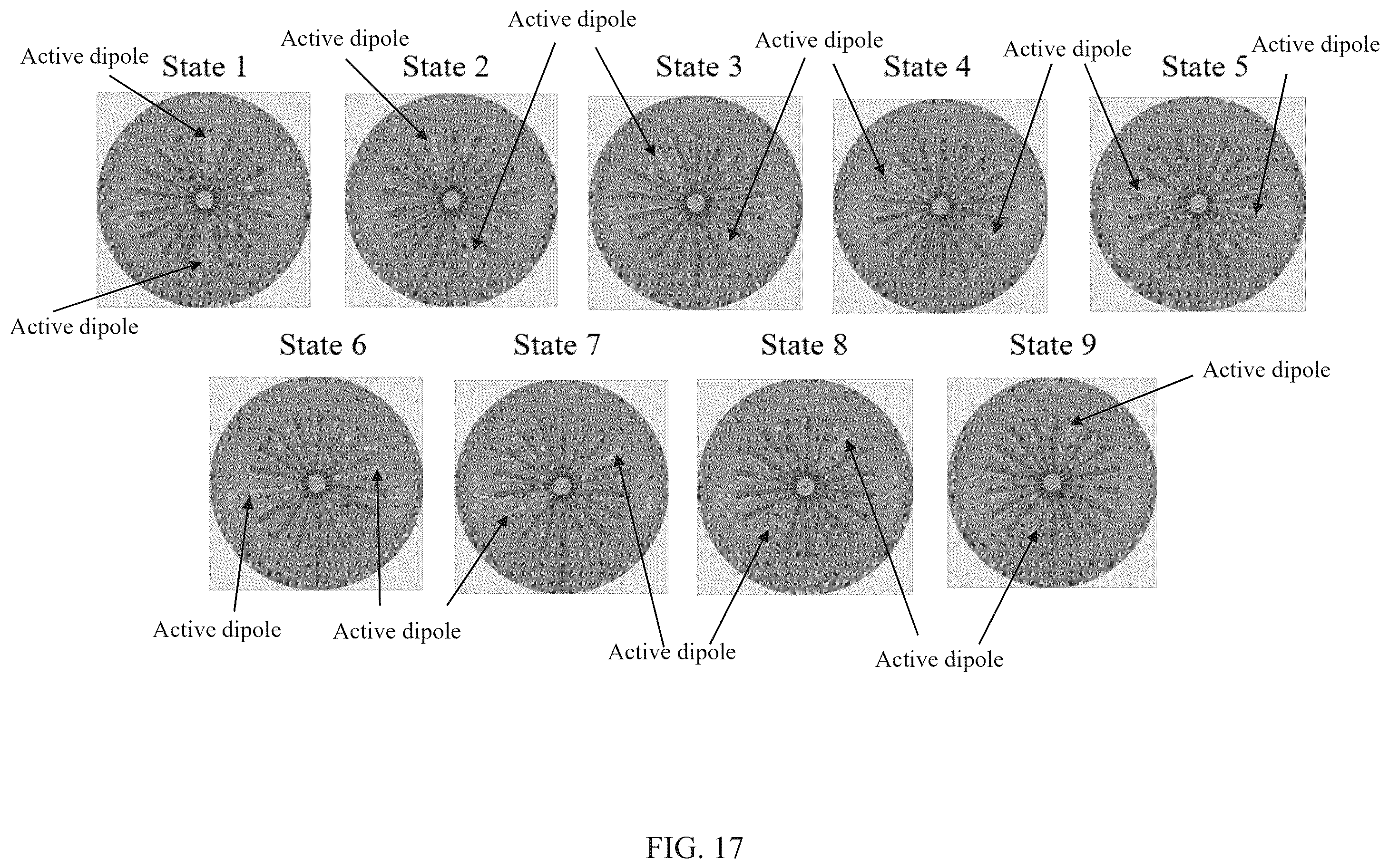 Patent US12562482 Figure 14 – Arrays with three-dimensional conformal radiating elements