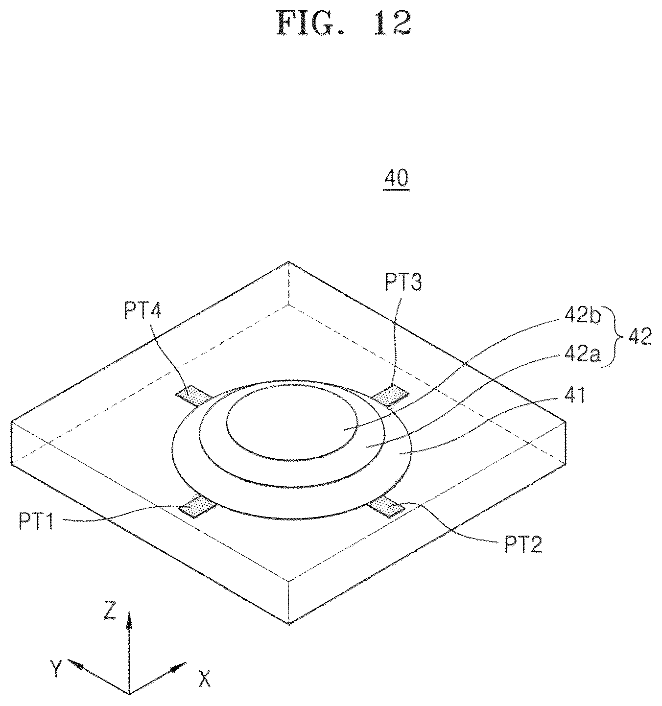 Patent US12562484 Figure 11 – Antenna module and radio frequency apparatus including the same