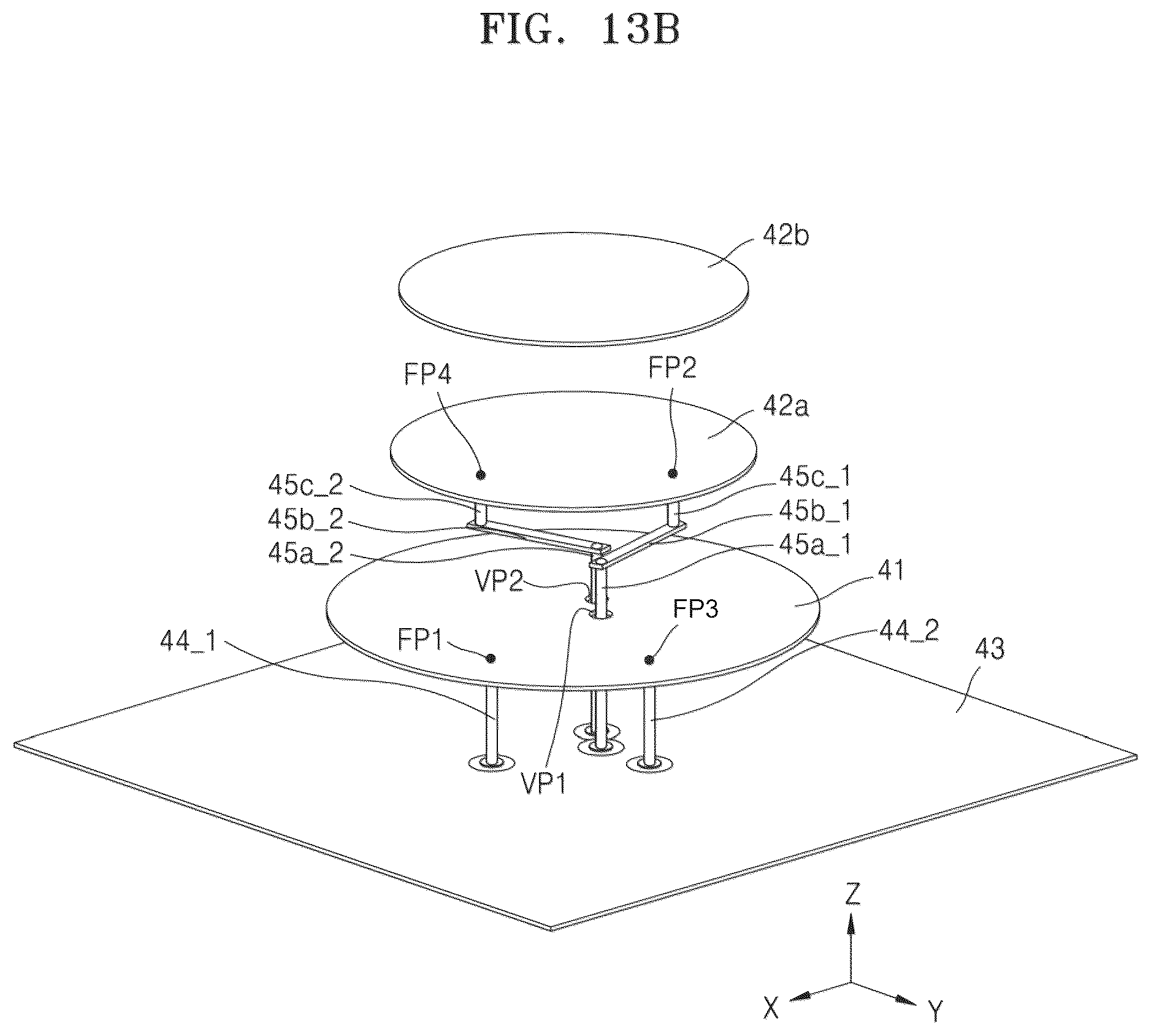 Patent US12562484 Figure 13 – Antenna module and radio frequency apparatus including the same