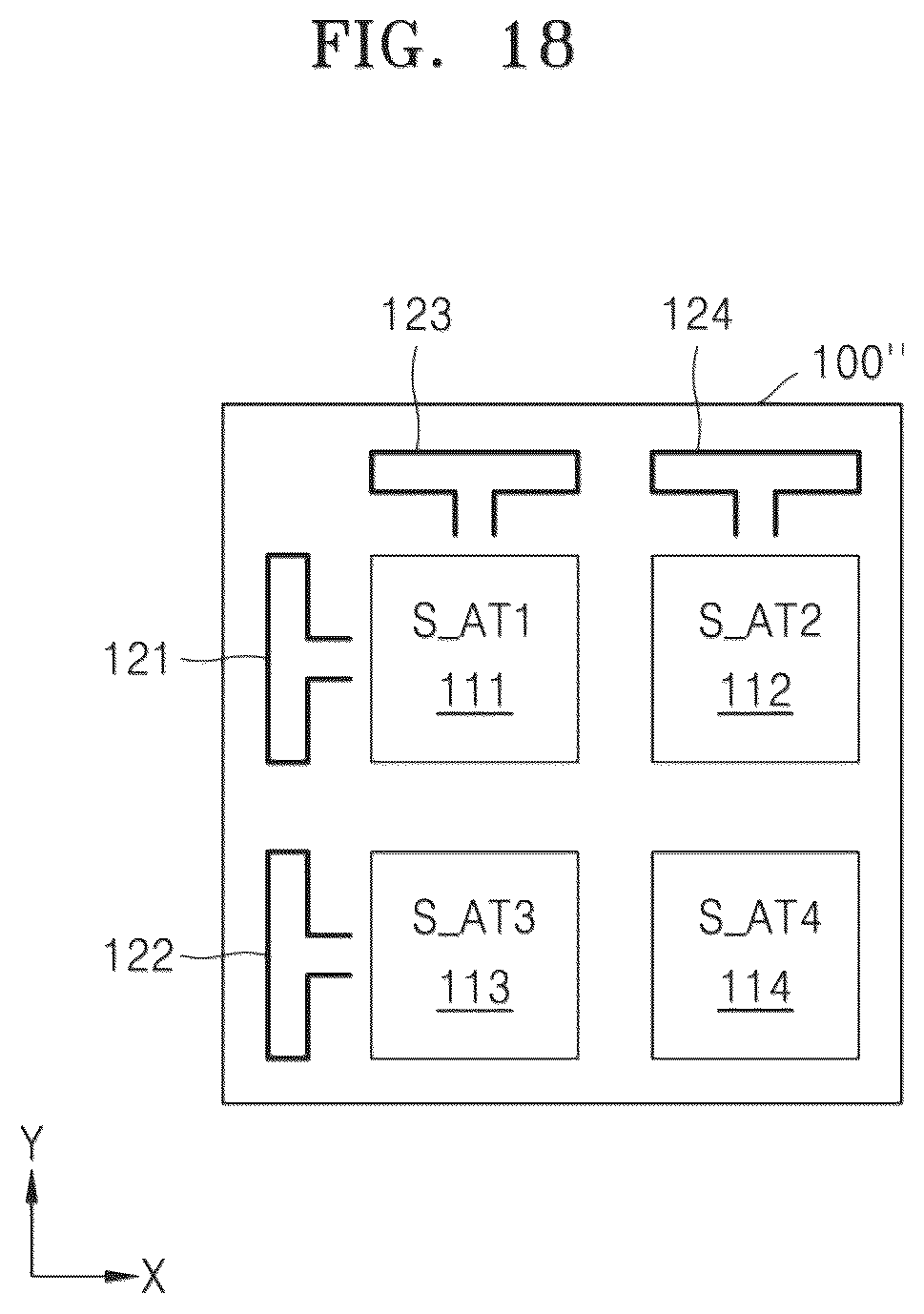 Patent US12562484 Figure 20 – Antenna module and radio frequency apparatus including the same