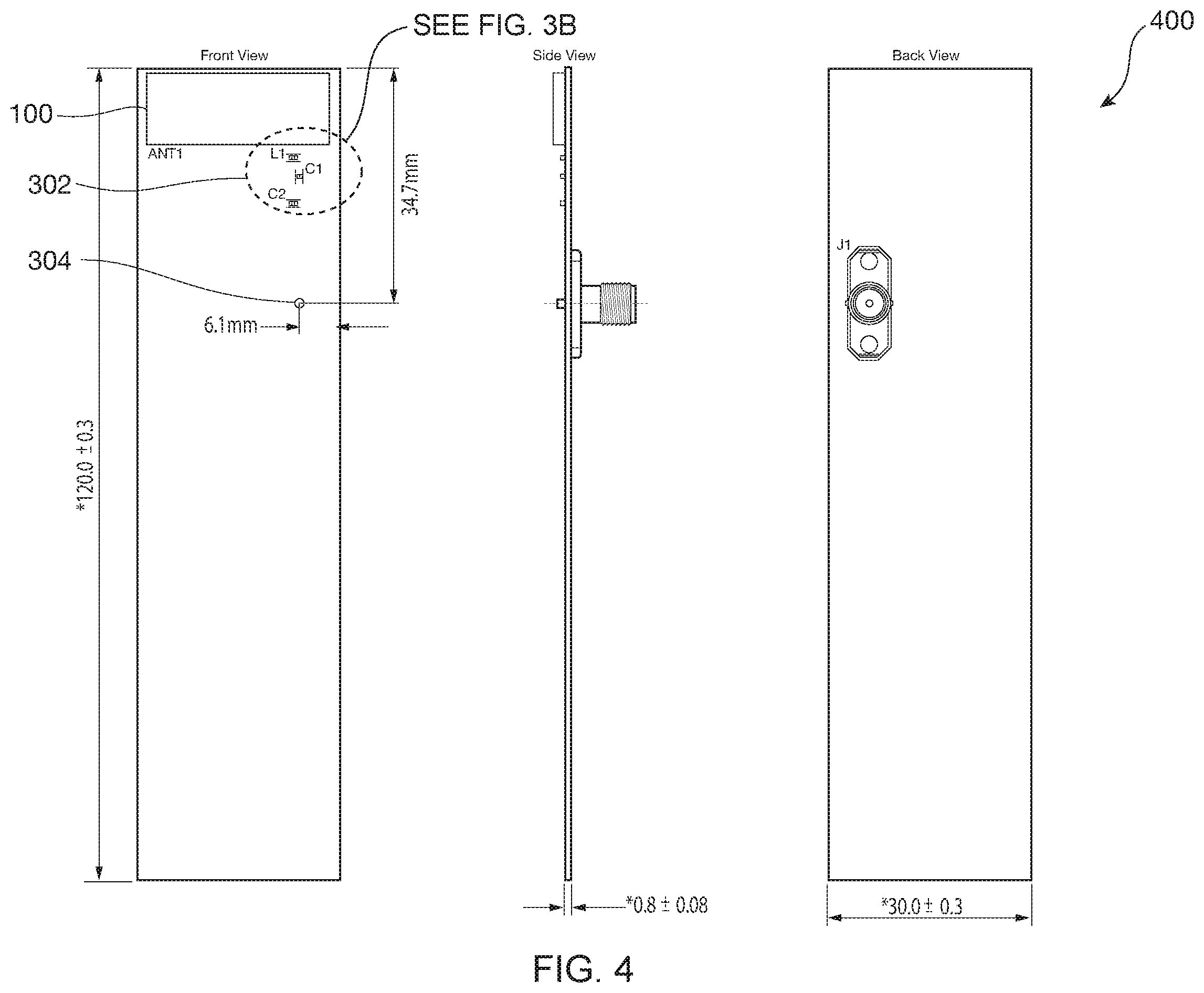 Patent US12562490 Figure 10 – Miniaturized long-term evolution antenna