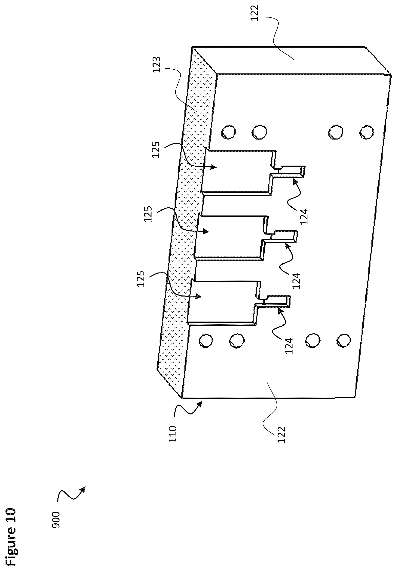 Patent US12562492 Figure 10 – Horn antenna device