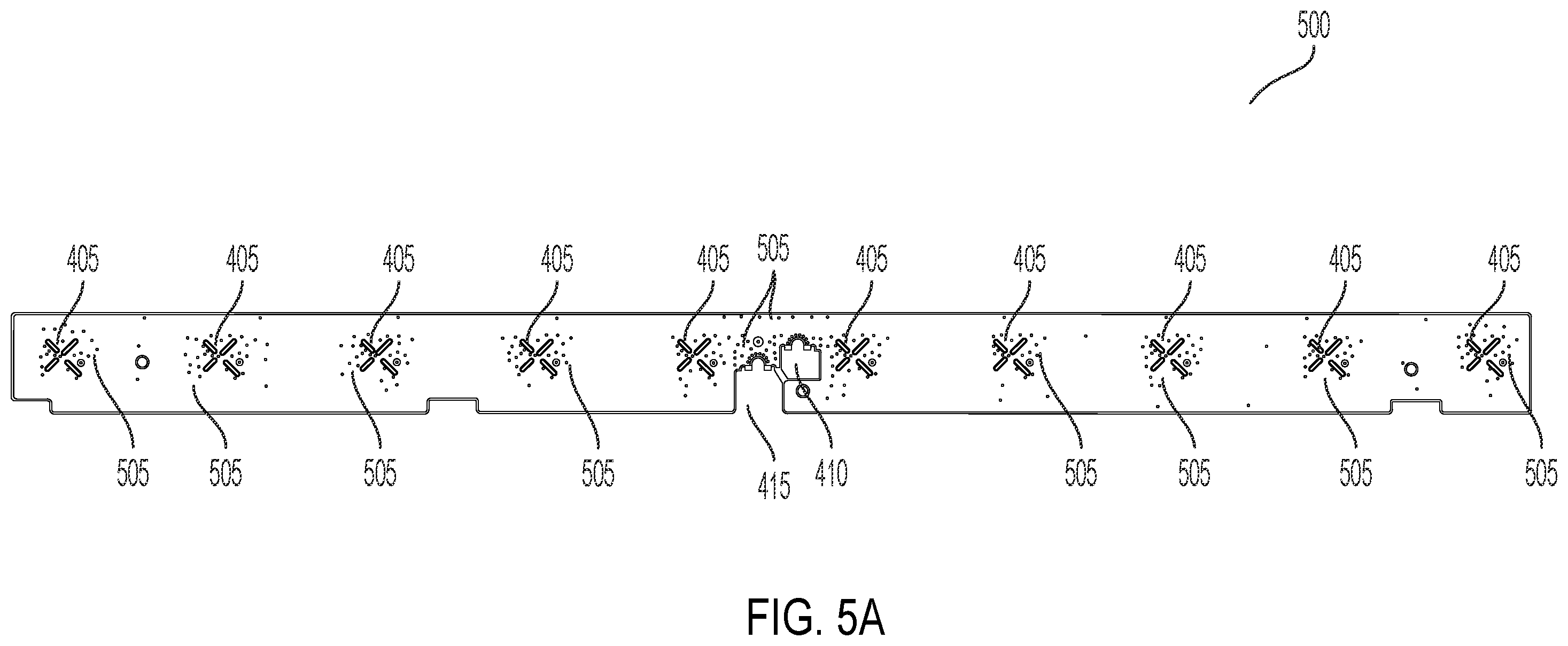 Patent US12562500 Figure 6 – Multi-layer feedboard for 8T8R antenna array within compact antenna