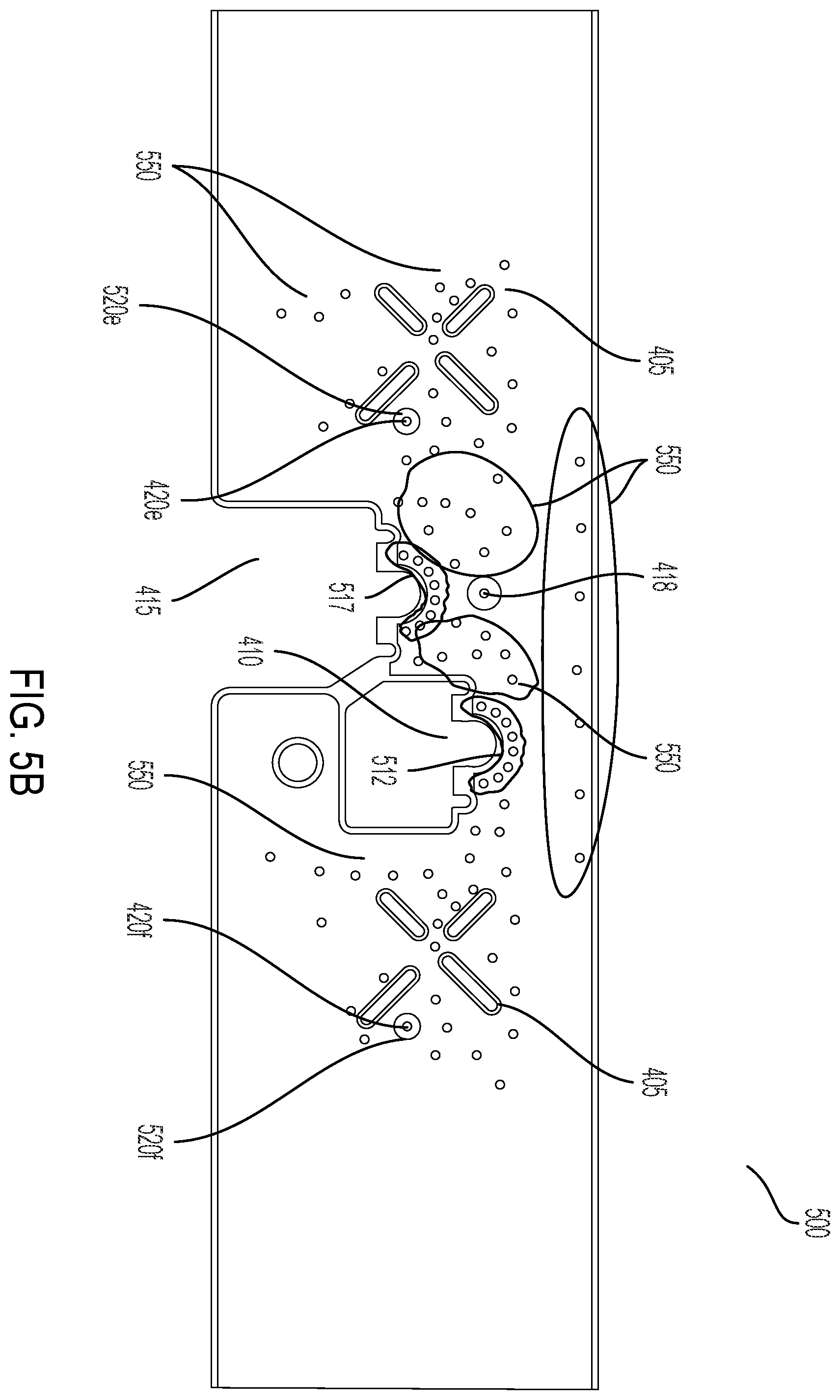 Patent US12562500 Figure 7 – Multi-layer feedboard for 8T8R antenna array within compact antenna