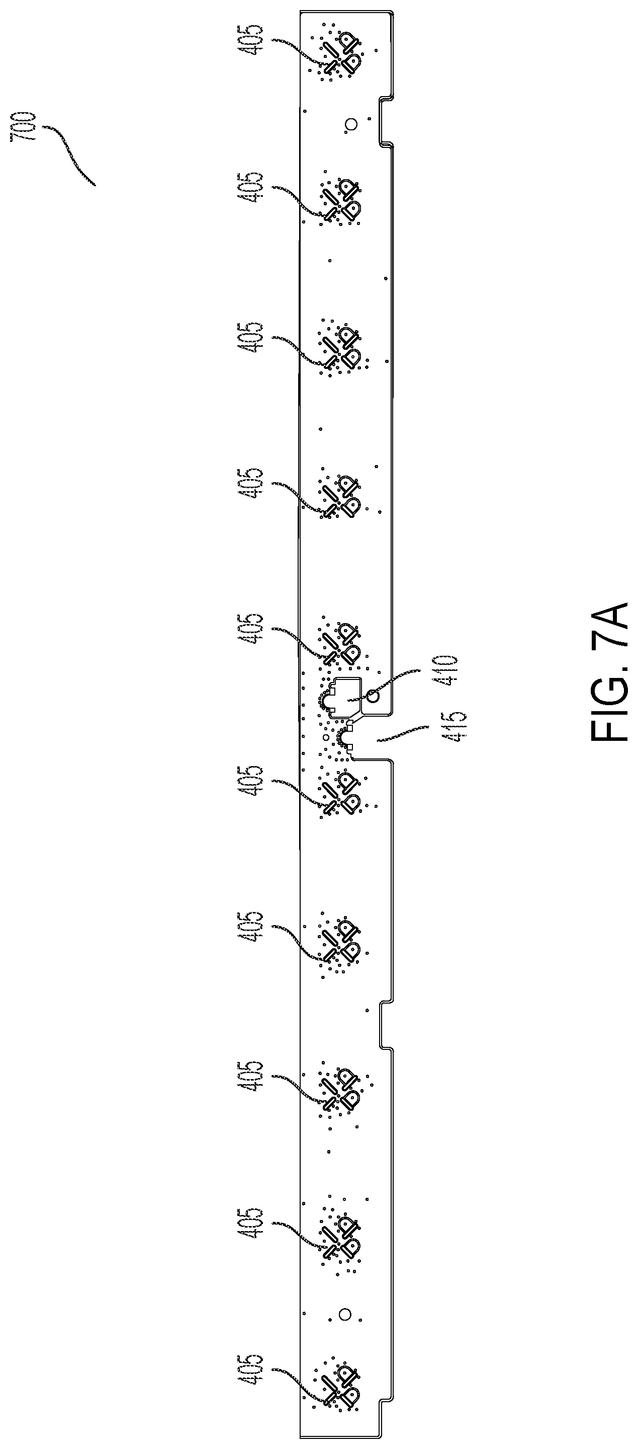 Patent US12562500 Figure 10 – Multi-layer feedboard for 8T8R antenna array within compact antenna