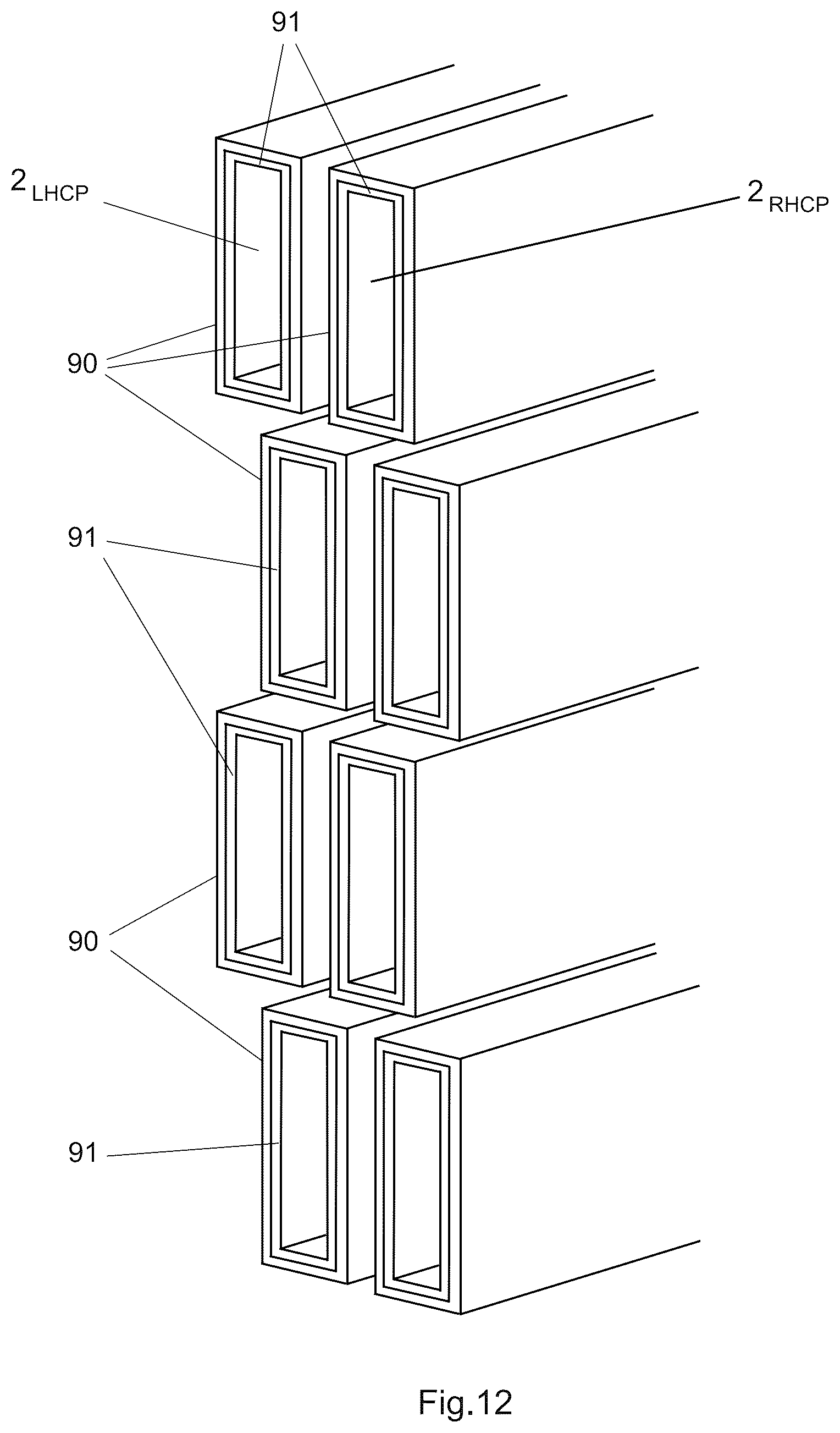 Patent US12562501 Figure 11 – Dual-polarization antenna