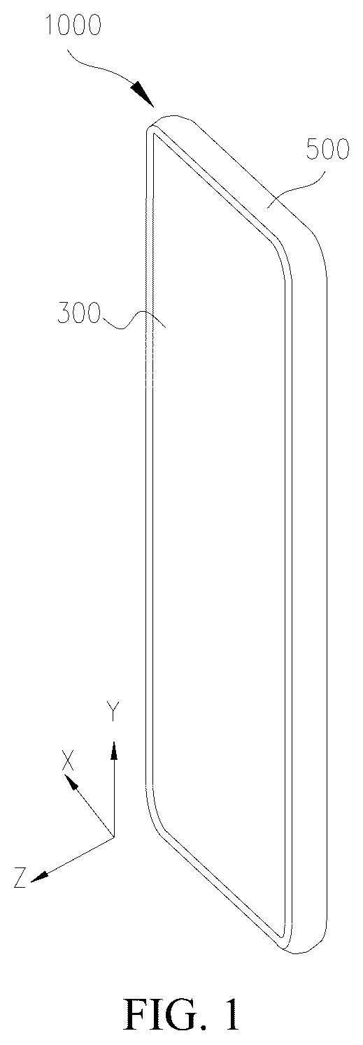 Patent US12562504 Figure 1 – Antenna system and electronic device