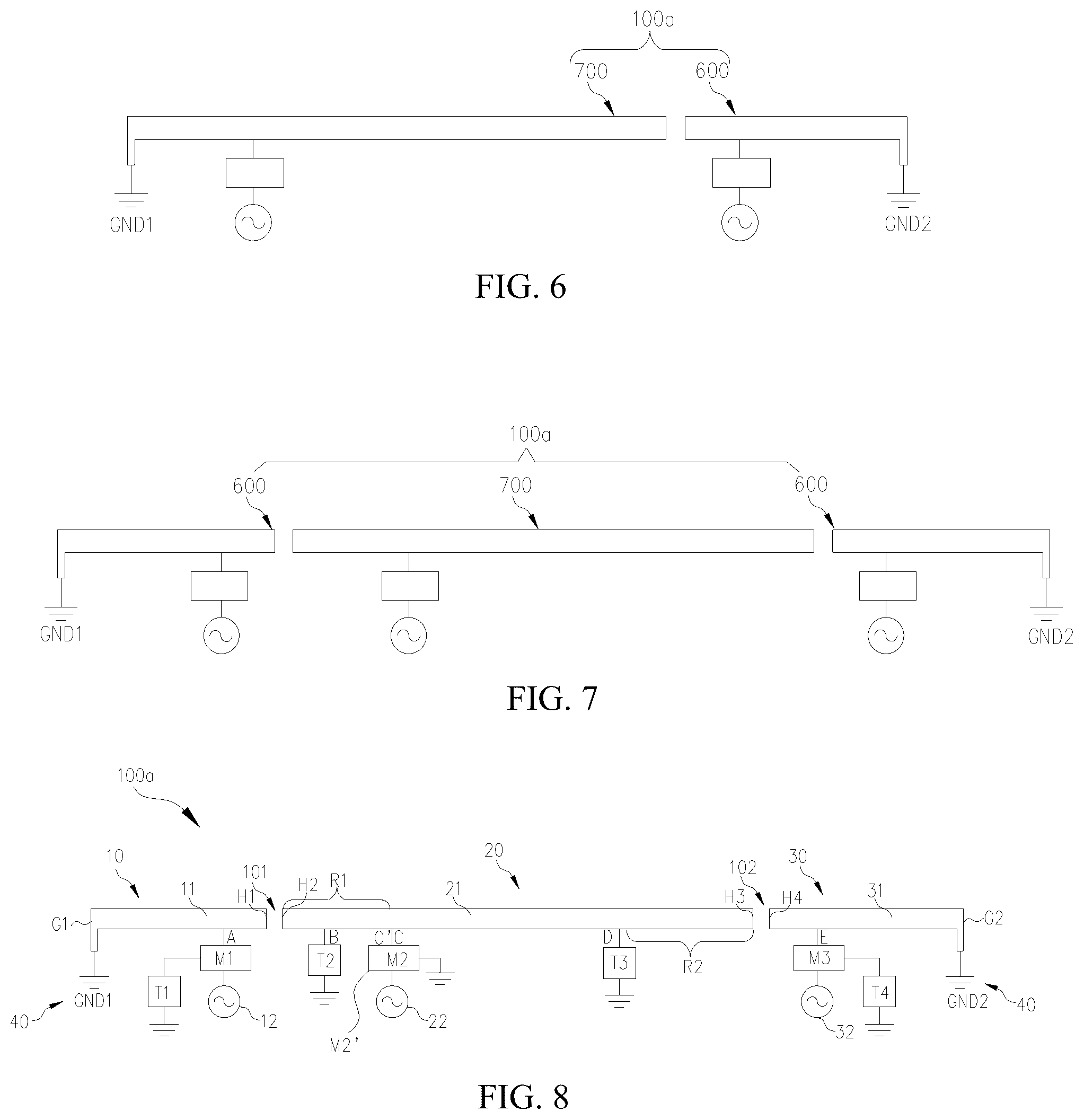 Patent US12562504 Figure 6 – Antenna system and electronic device