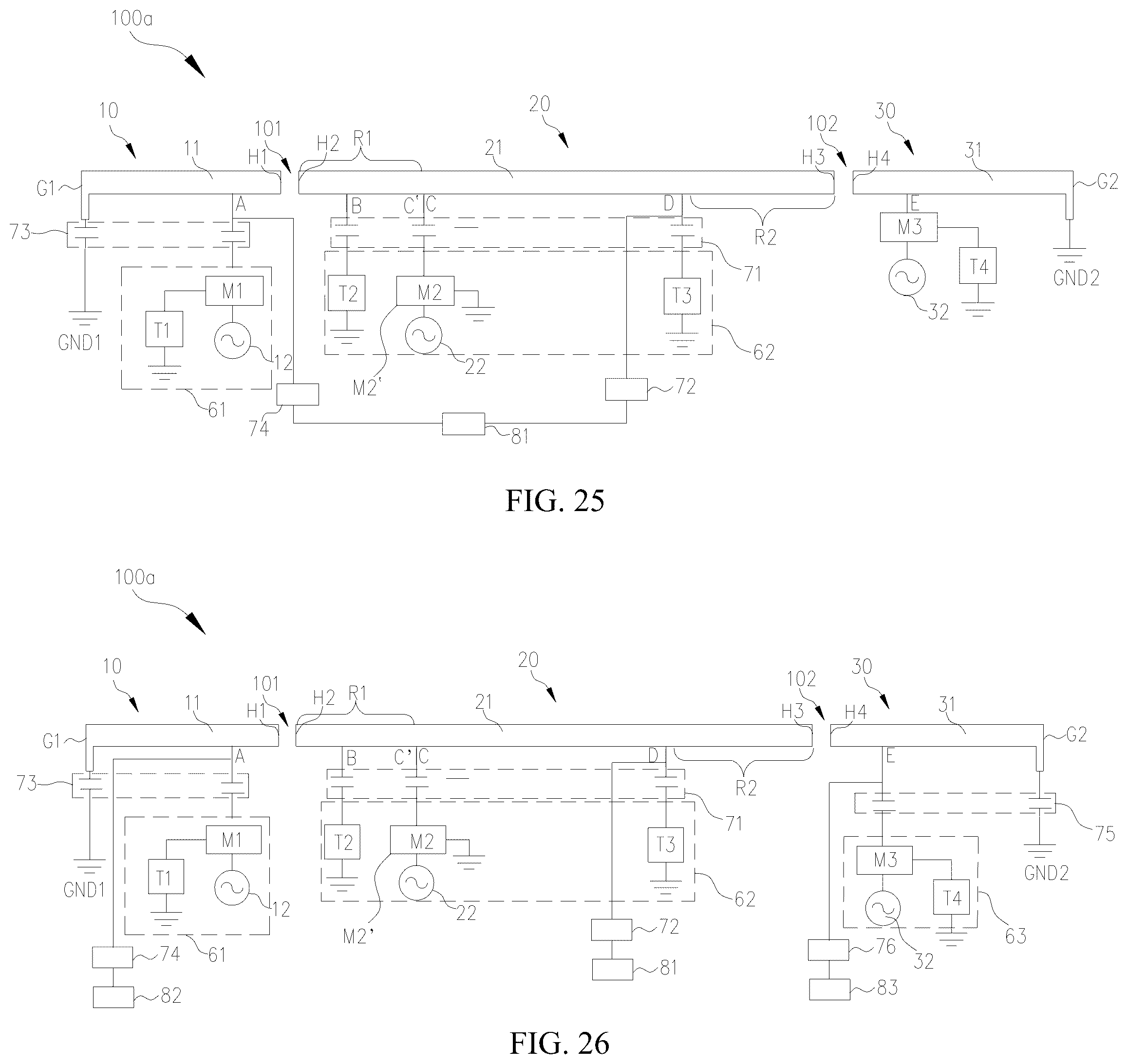 Patent US12562504 Figure 12 – Antenna system and electronic device