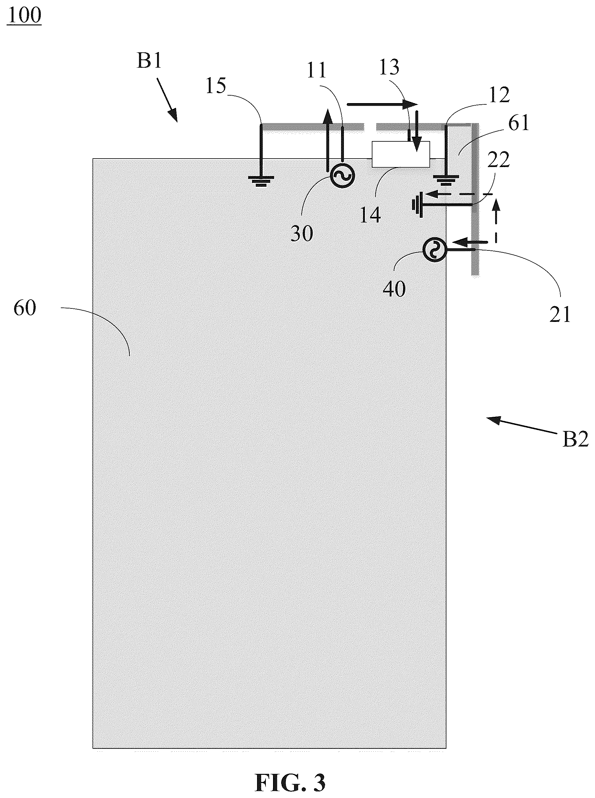 Patent US12562505 Figure 3 – Antenna structure and electronic device