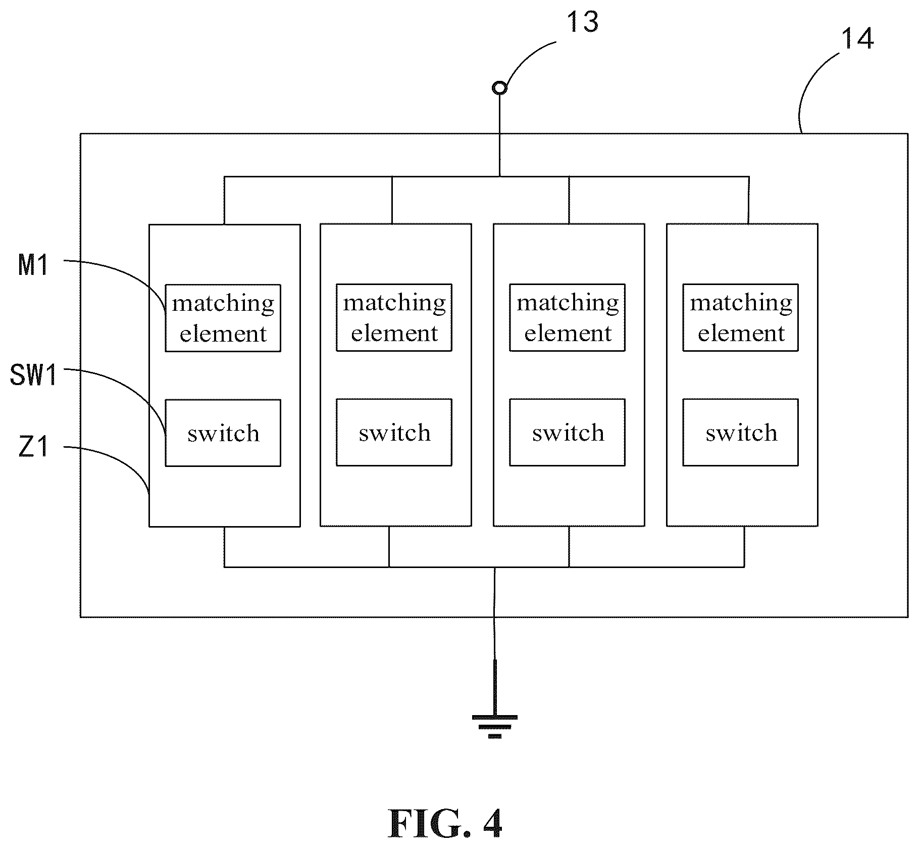 Patent US12562505 Figure 4 – Antenna structure and electronic device