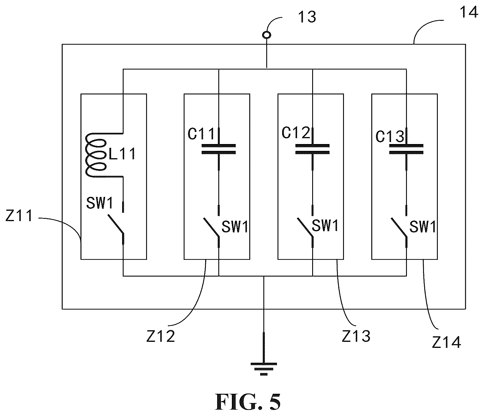 Patent US12562505 Figure 5 – Antenna structure and electronic device