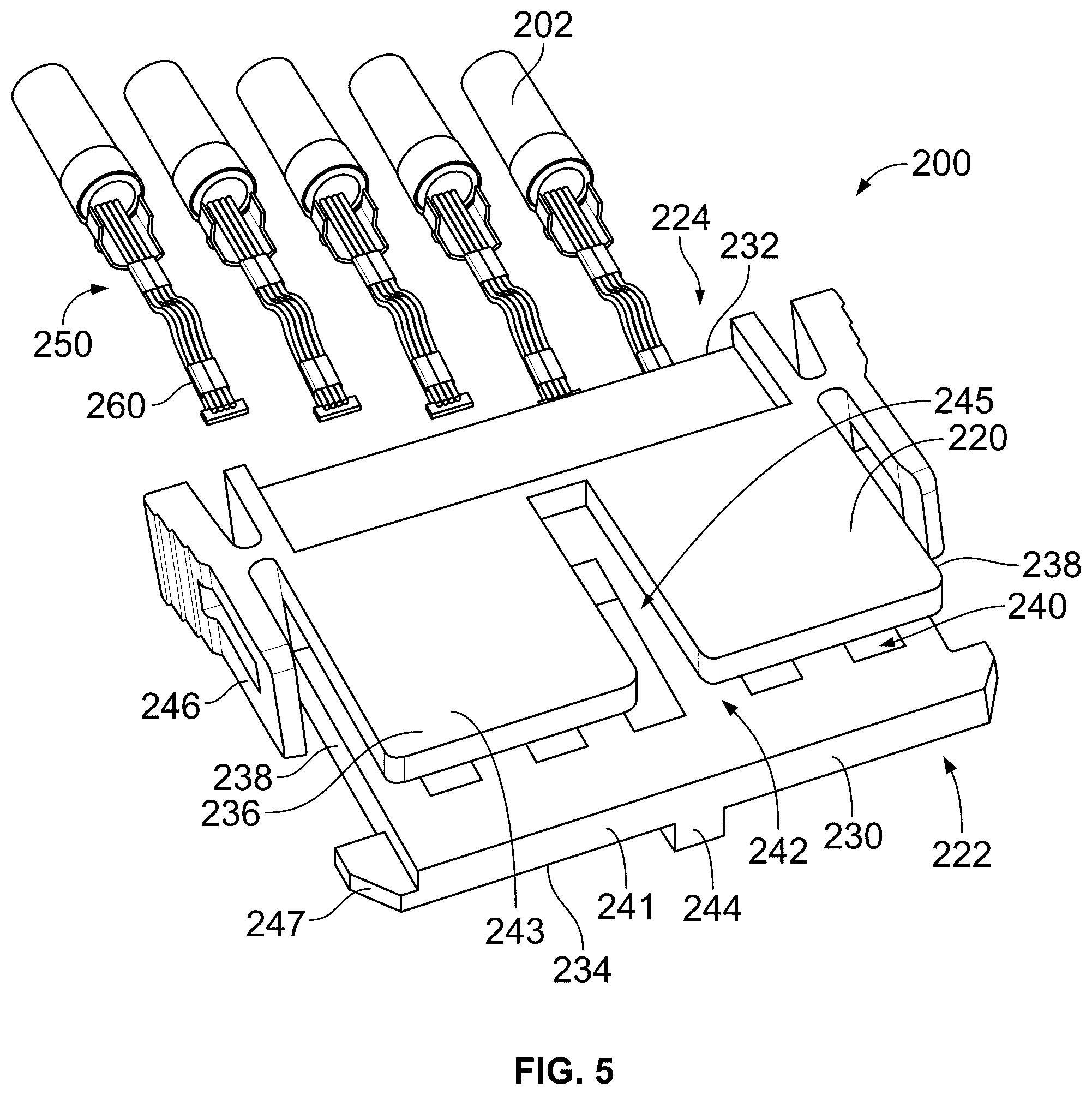 Patent US12562507 Figure 3 – Direct wire terminal assembly