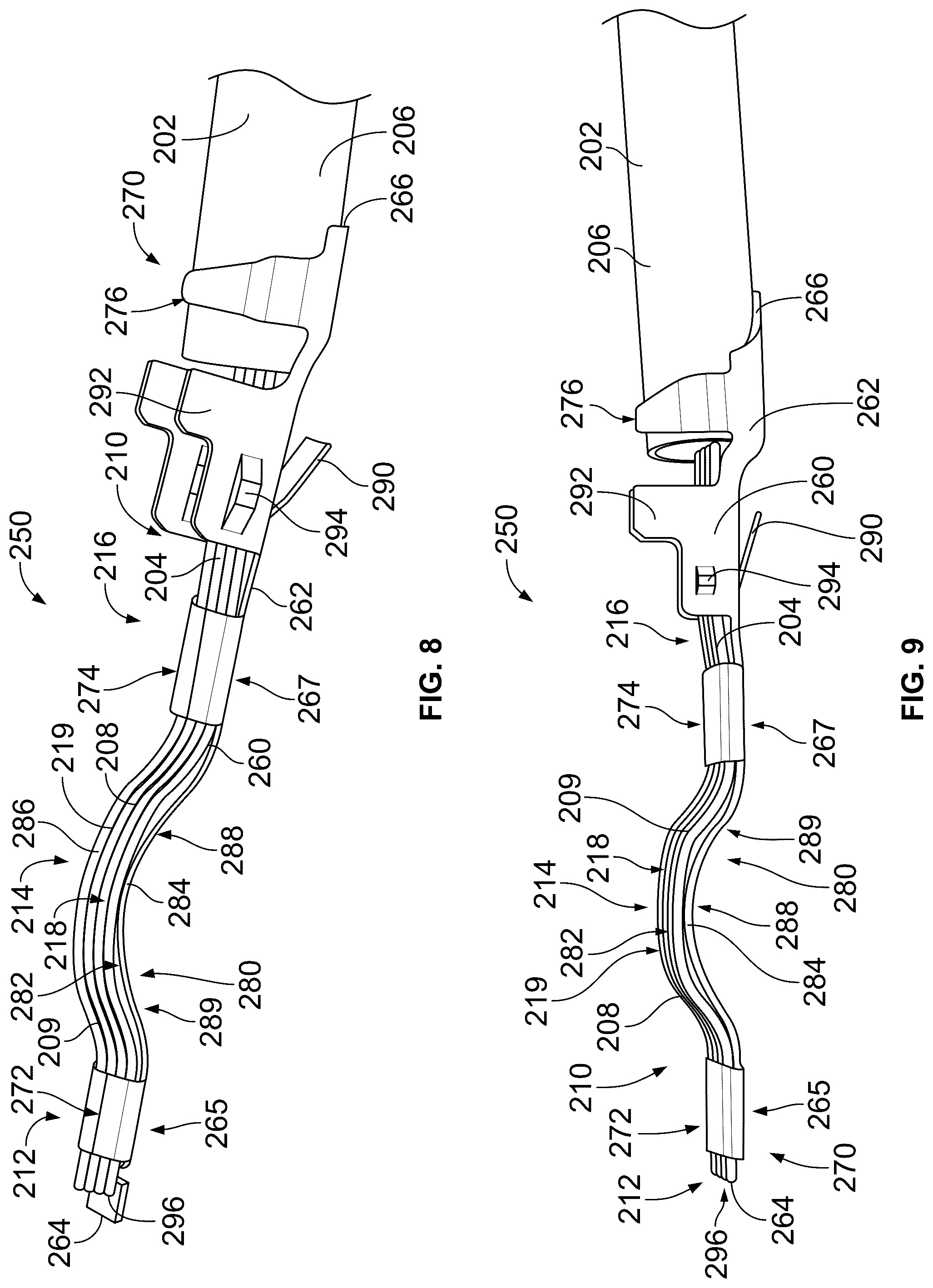 Patent US12562507 Figure 5 – Direct wire terminal assembly