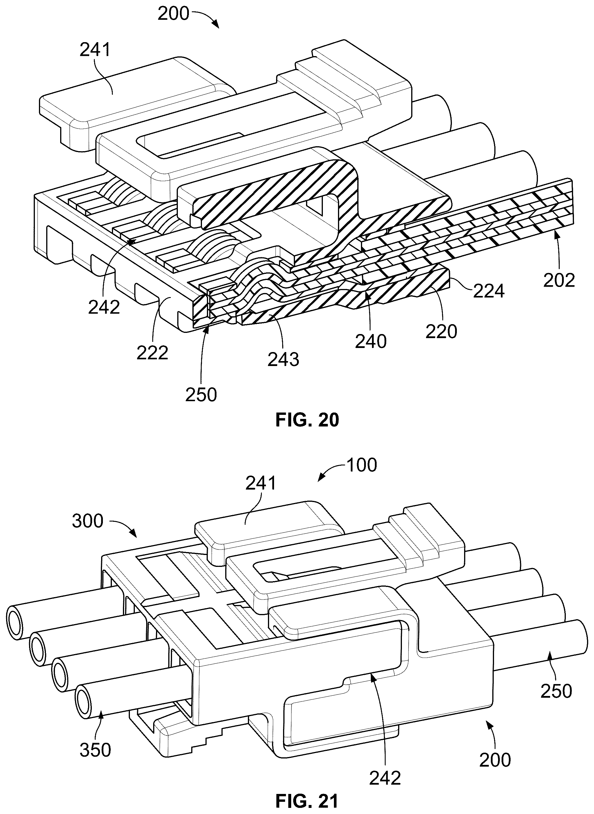 Patent US12562507 Figure 11 – Direct wire terminal assembly