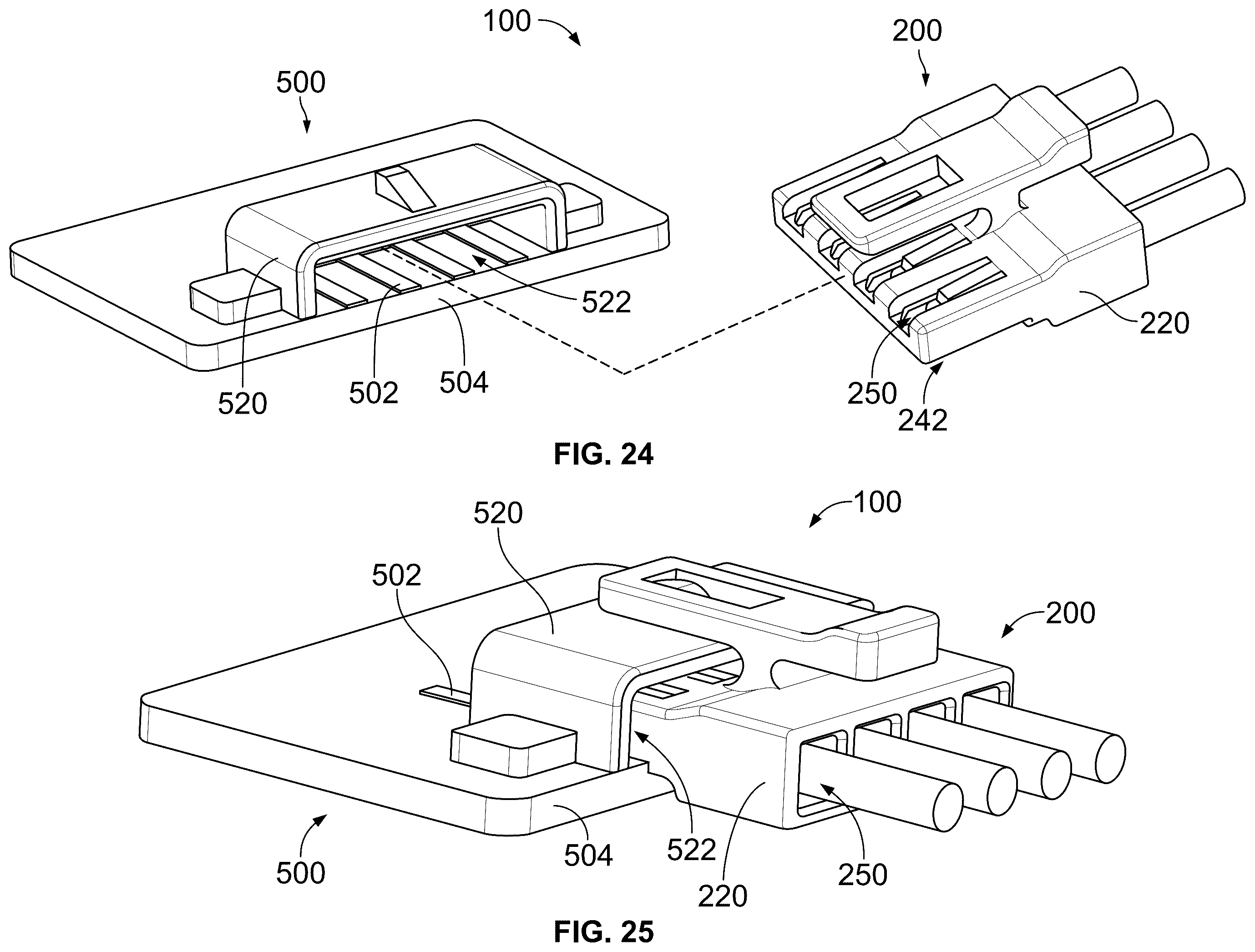 Patent US12562507 Figure 13 – Direct wire terminal assembly