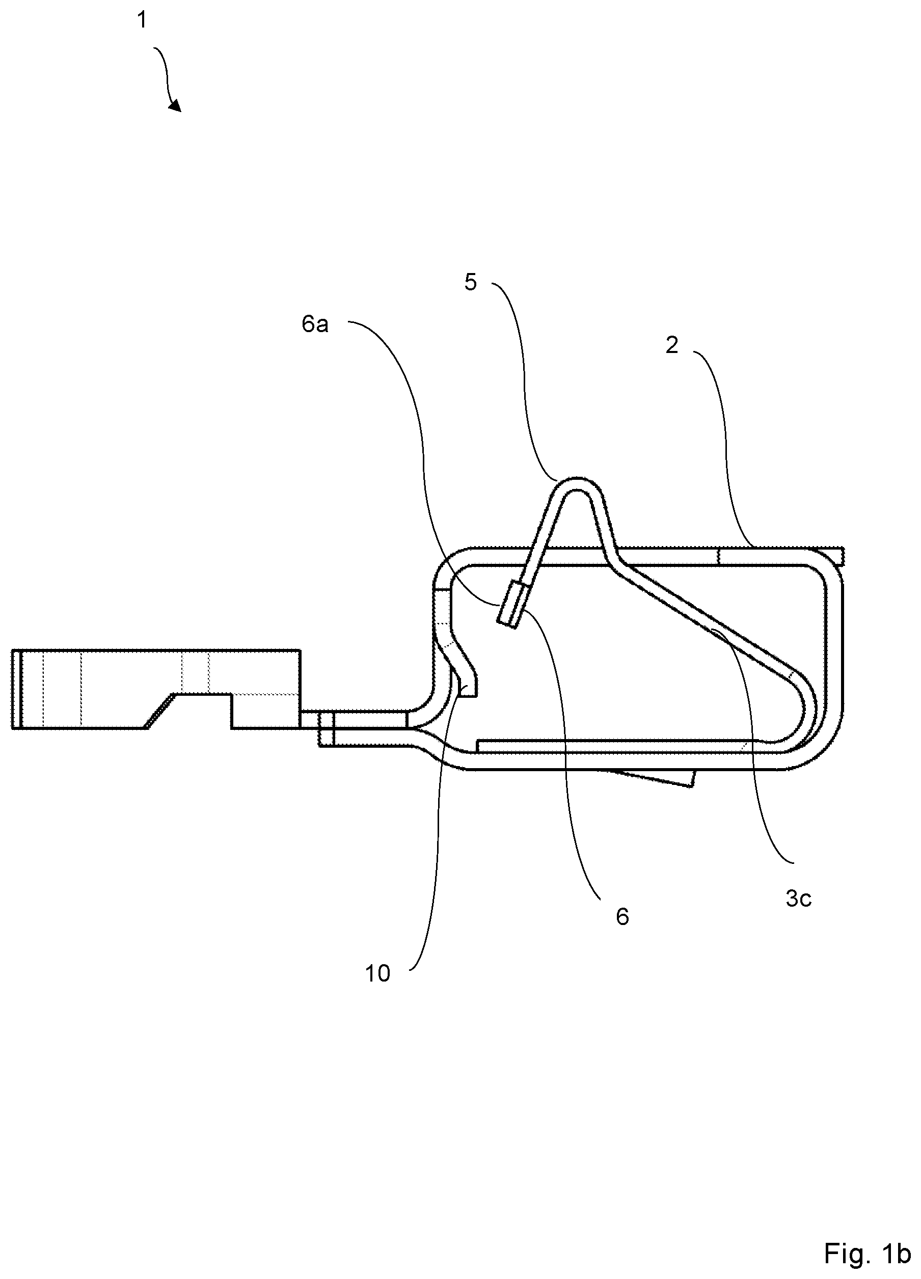Patent US12562510 Figure 2 – Bus bar piece and clamping spring configuration for a conductor connection terminal